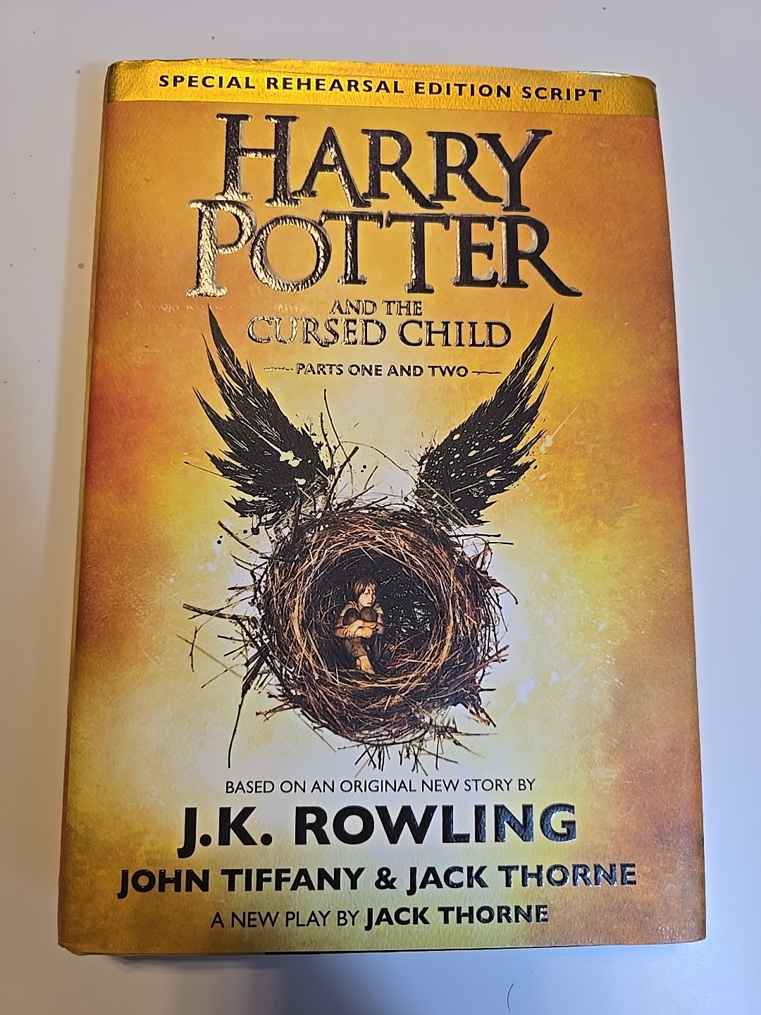 Harry Potter and the Cursed Child Special Rehearsal Ed Script First Ed Hardcover