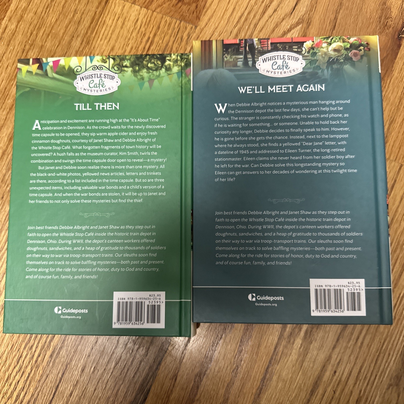 Lot Of 2 Guideposts Whistle Stop Cafe HC Books Till Then, We’ll Meet Again