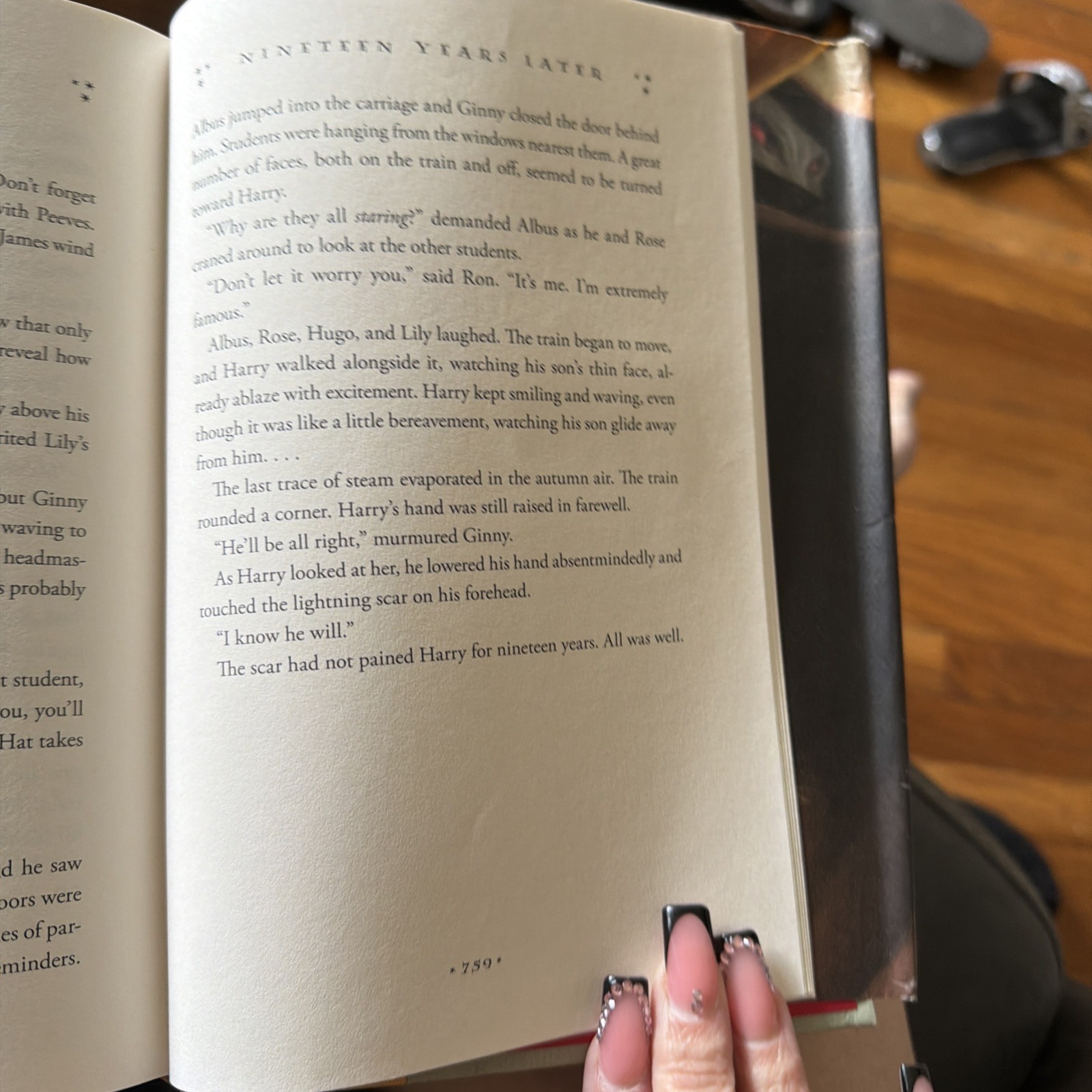 Harry Potter and the Deathly Hallows J.K. Rowling 1 of 1 ‘07 RARE Page Error