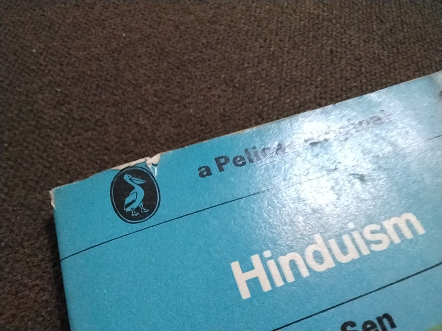 Hinduism by K. M. Sen 1969 Pelican Paperback Vintage Theology 4