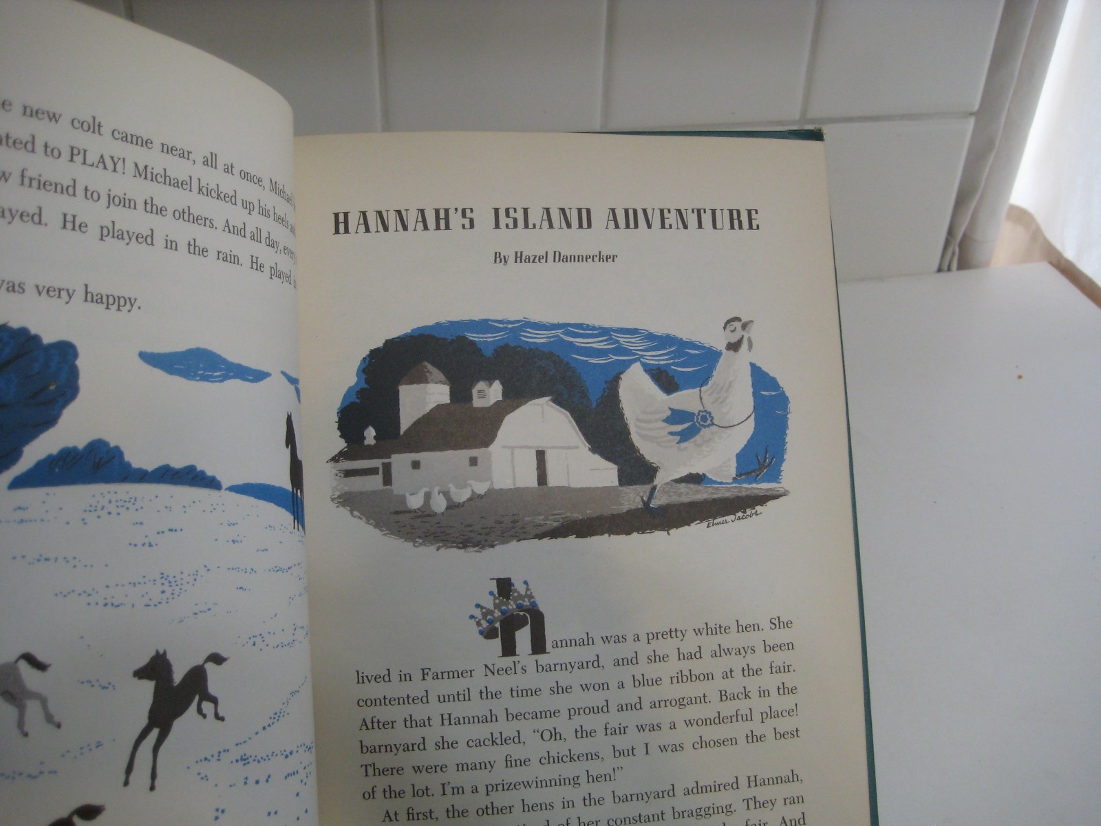 Parade of Stories/ 1965/ Bjoland/ child horizons/ hardback/ Price