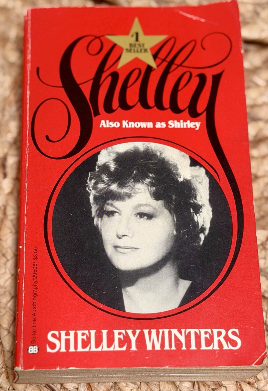 ⭐📖 Shelley Winters “Shelley” Autobiography – 1st Edition Ballantine 1981 📖⭐