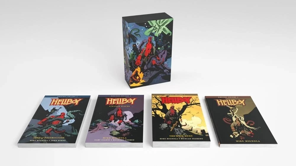 Hellboy Omnibus Boxed Set by Mike Mignola (150672597X) Paperback Books
