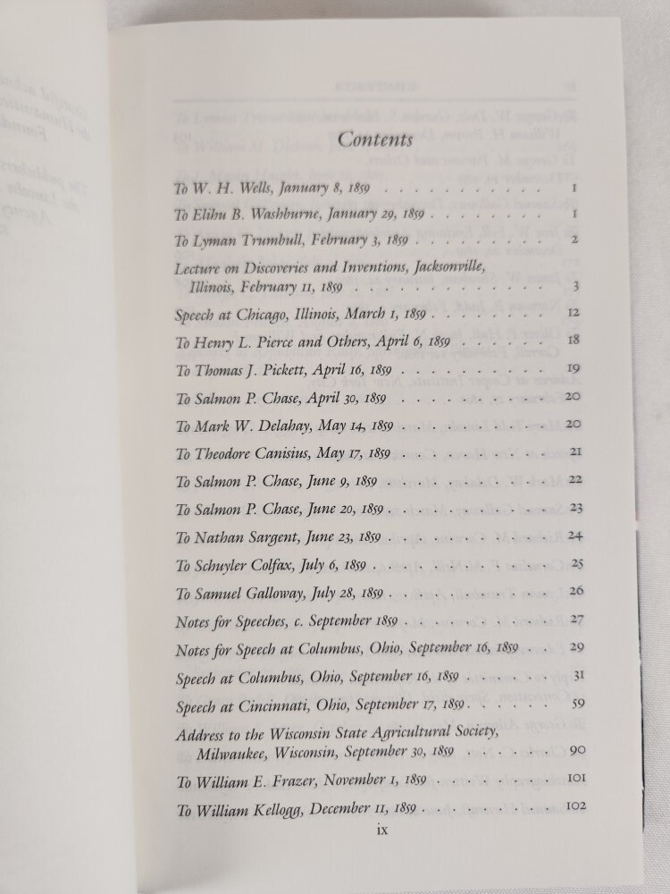 Lincoln 2 Vol Set: Speeches, Letters, Miscellaneous Writings The Lincoln-Douglas