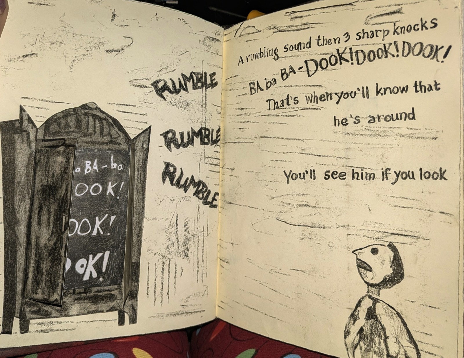 RARE Babadook Pop-up Book Hand Signed First Edition Mister Babadook