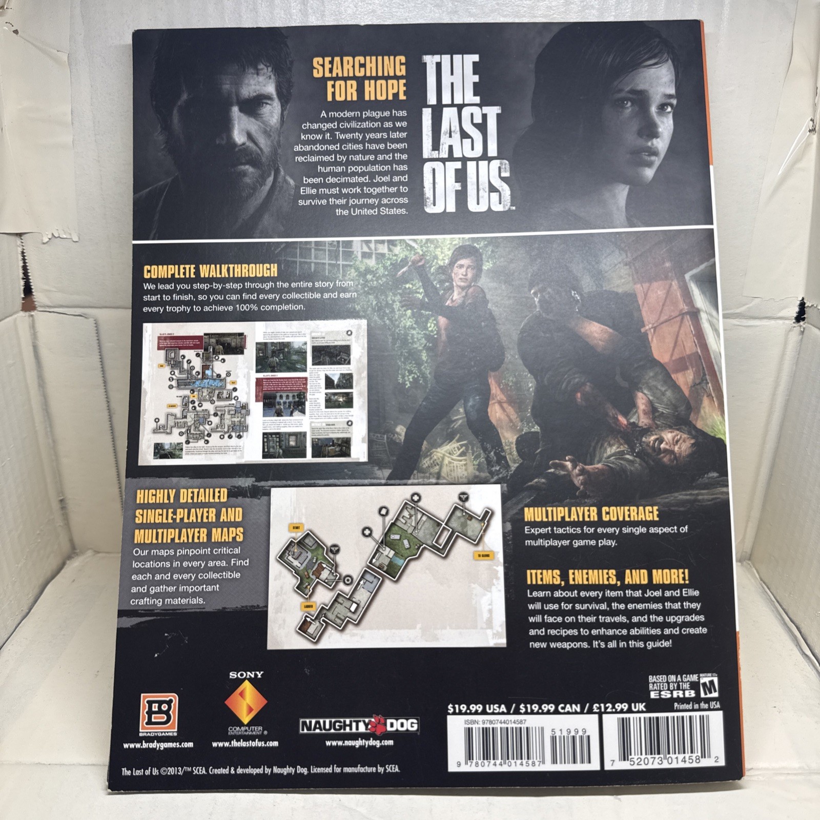 The Last Of Us Bradygames Official Strategy Game Guide PS3