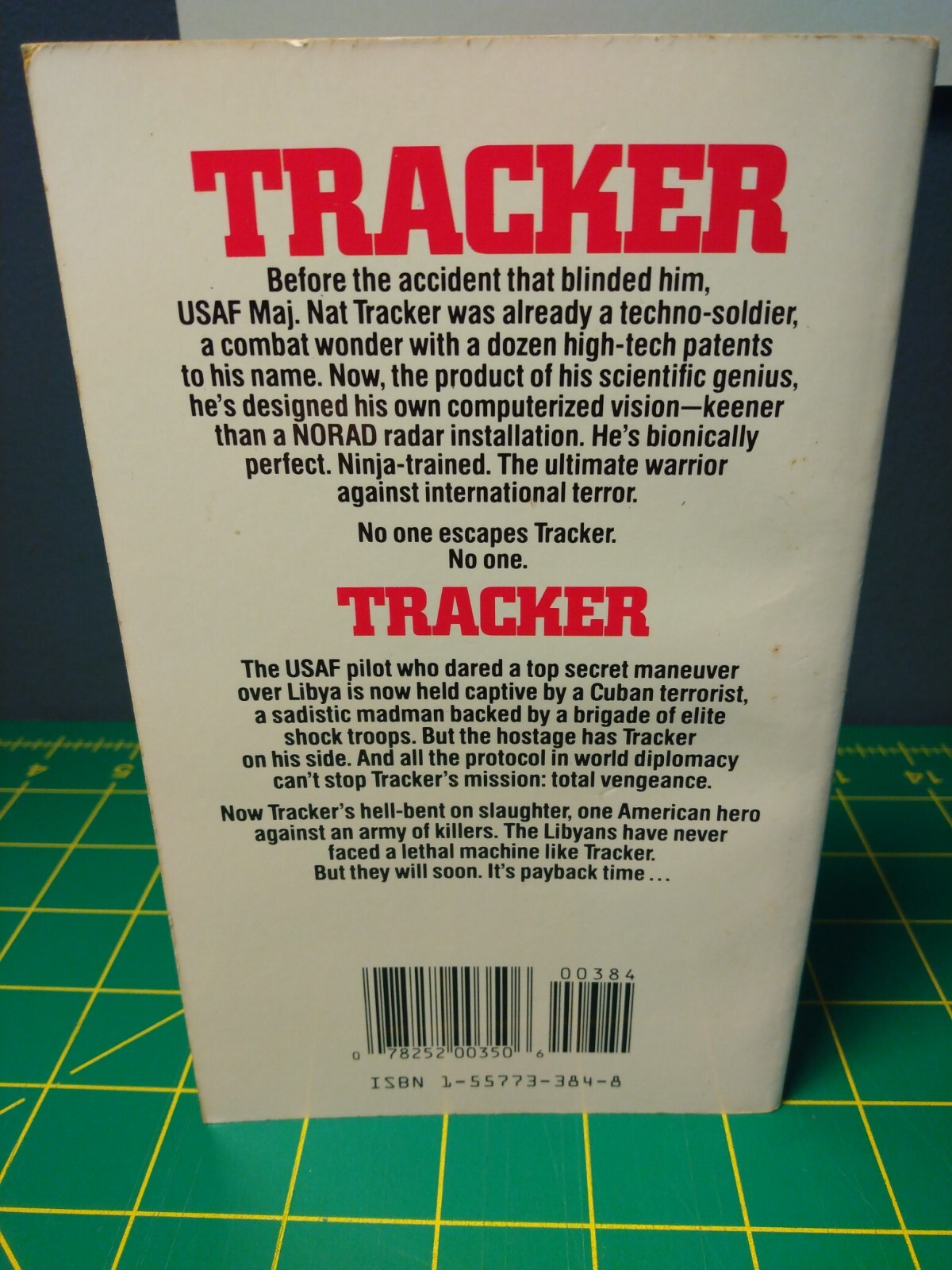 Tracker Ron Stillman 1st Charter/Diamond Paperback 1990 Like New