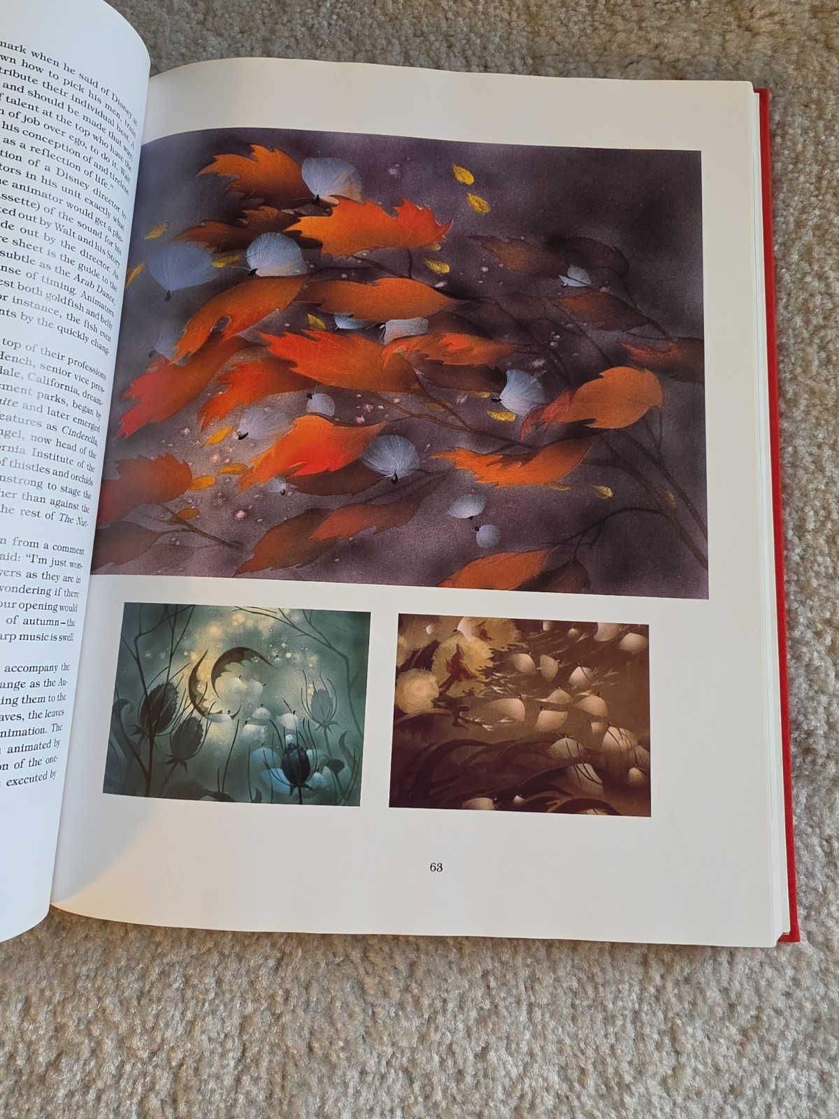 Walt Disney’s Fantasia hardcover collectible book 1987 Vintage