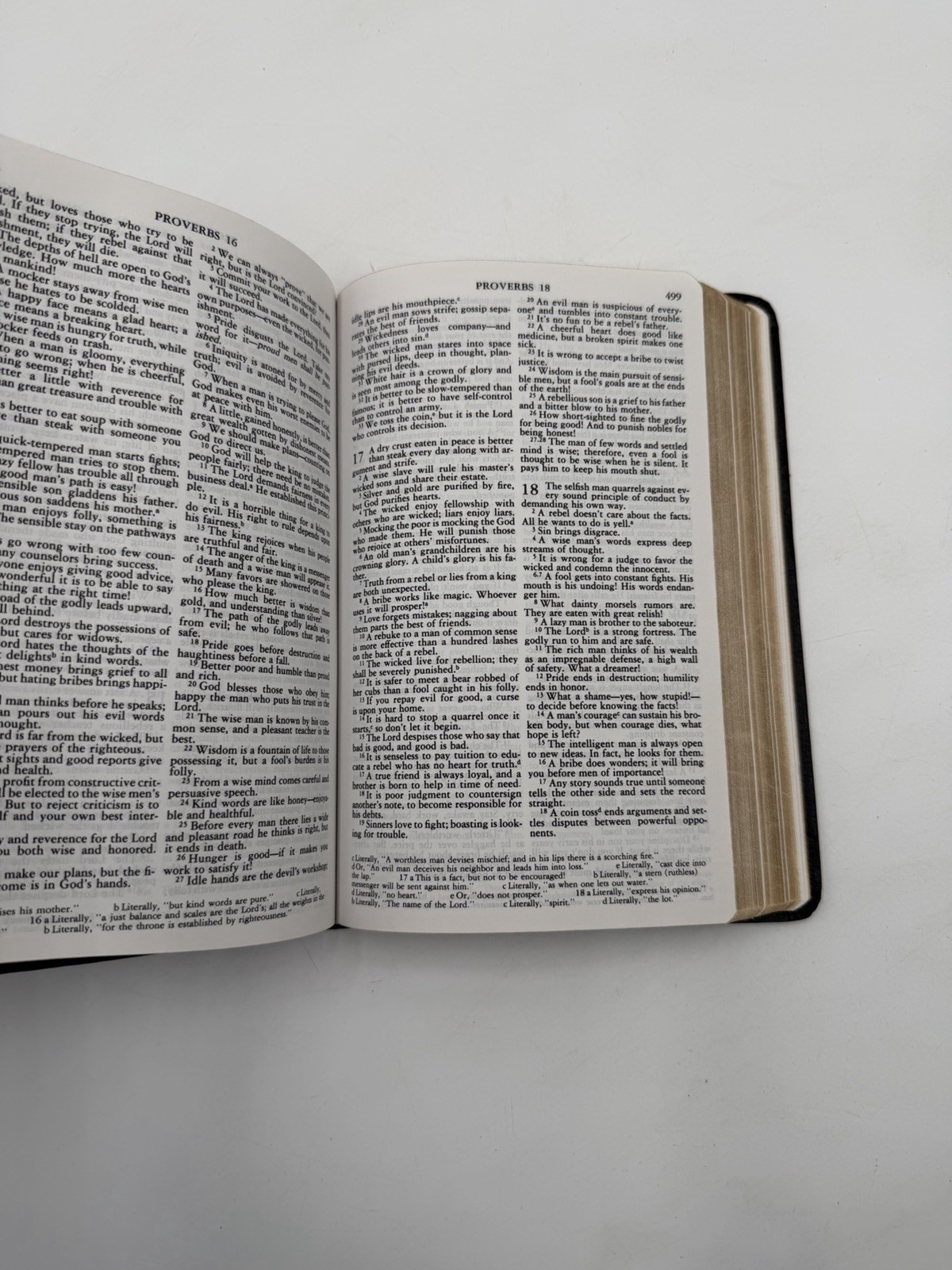 VTG The Catholic Living Bible Red Letter 1976 Leather 9th Print Tyndale 2363-2
