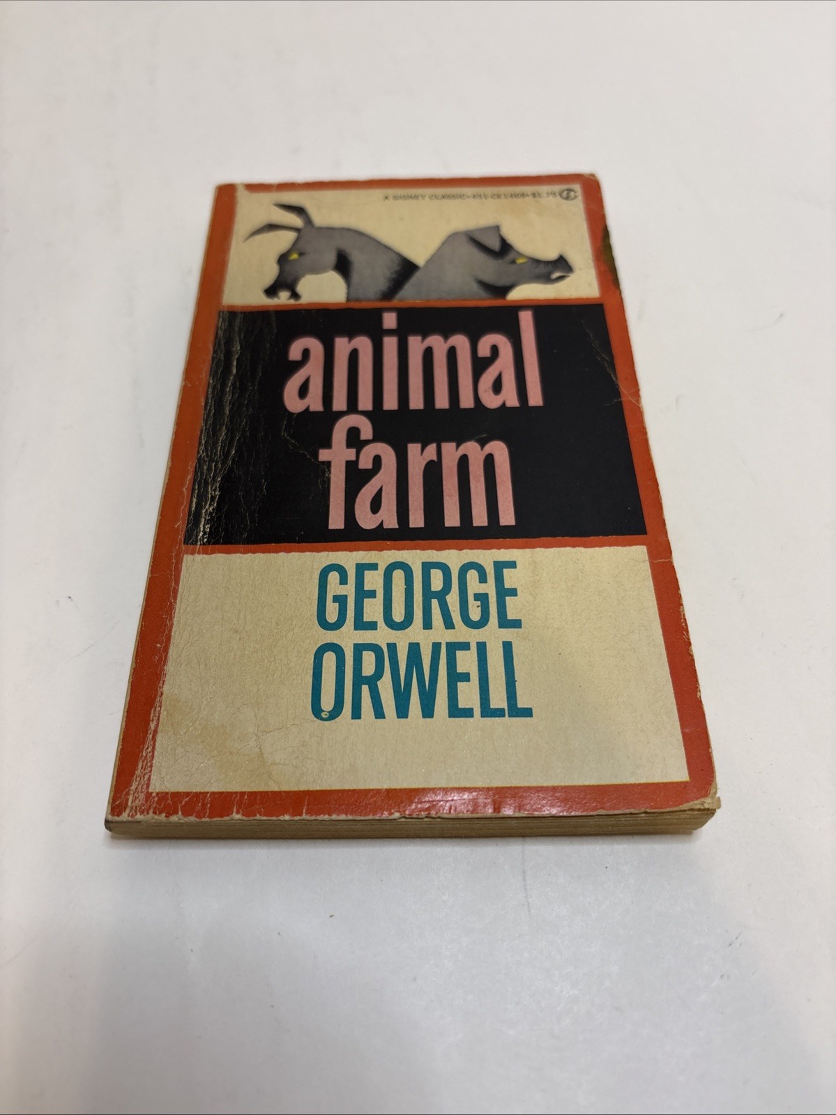 Vintage! George Orwell Book Set: Animal Farm and 1984 Paperback Signet Classic