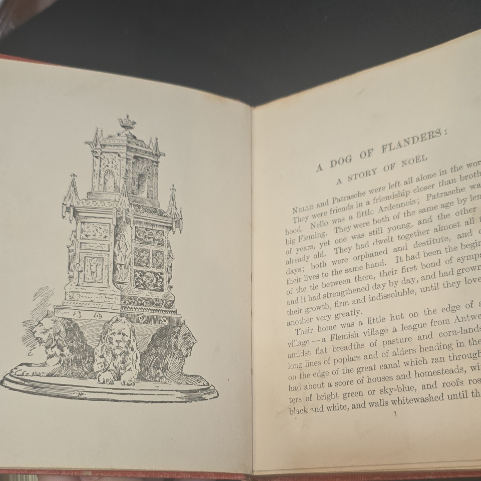 Ouida A Dog of Flanders & Other Stories HC Illus David McKay 1905 Inscribed