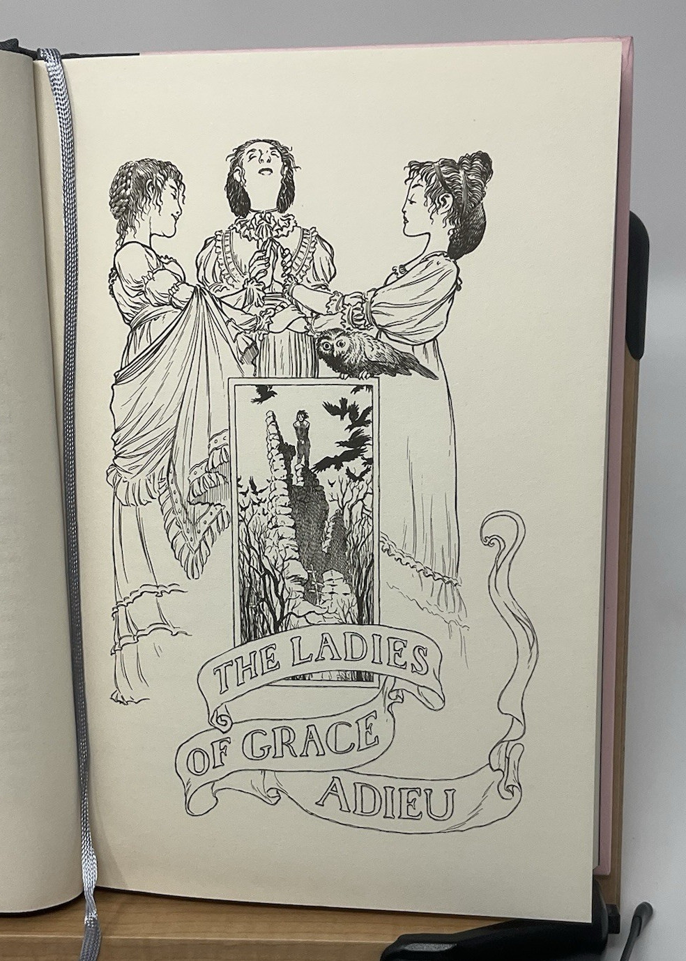 Signed The Ladies of Grace Adieu Susanna Clarke 2006 Hardcover Slipcase VG C3