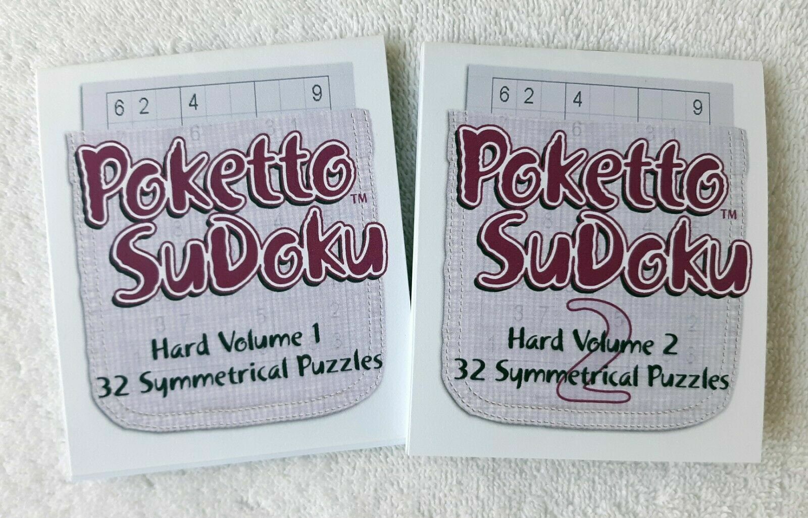 Poketto SuDoku 12 Pack | A Collection of 12 Pocket SuDoku Puzzle Books