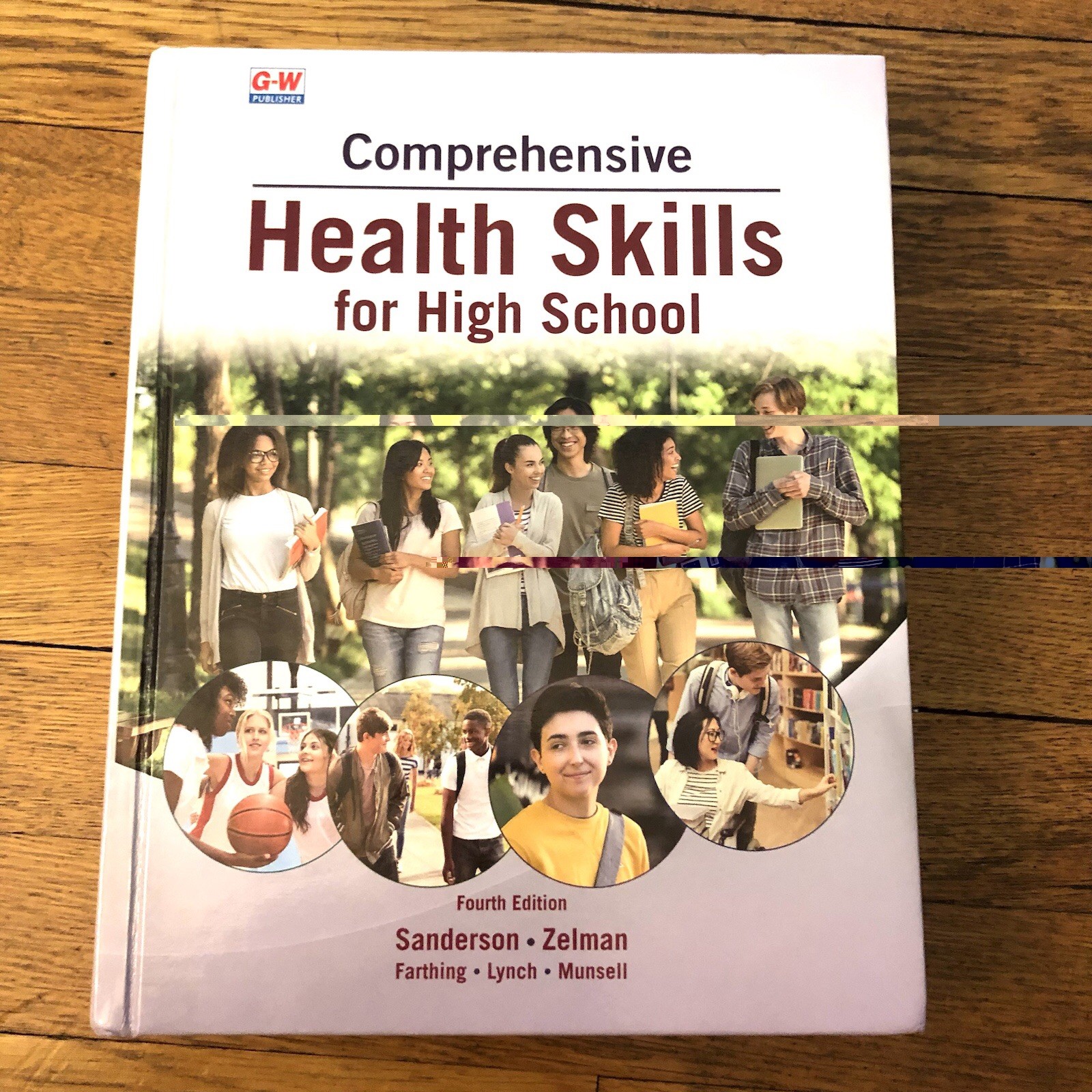 Comprehensive Health Skills for High School – Hardcover Sanderson PhD Used