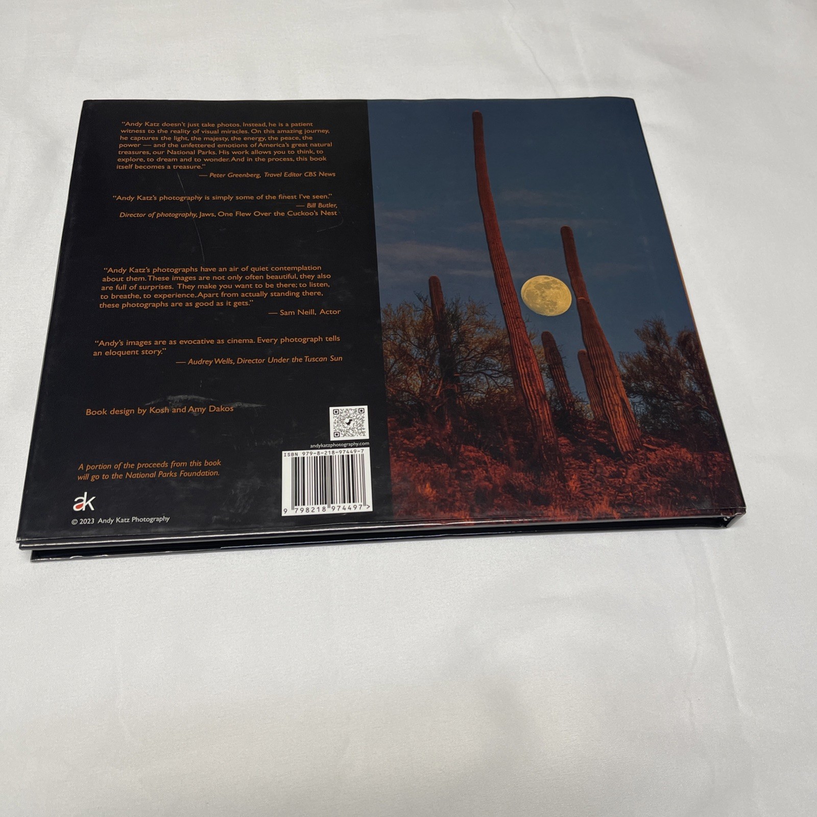 A Walk In The Park…Photography Book by – Hardcover, by Andy Katz – Acceptable