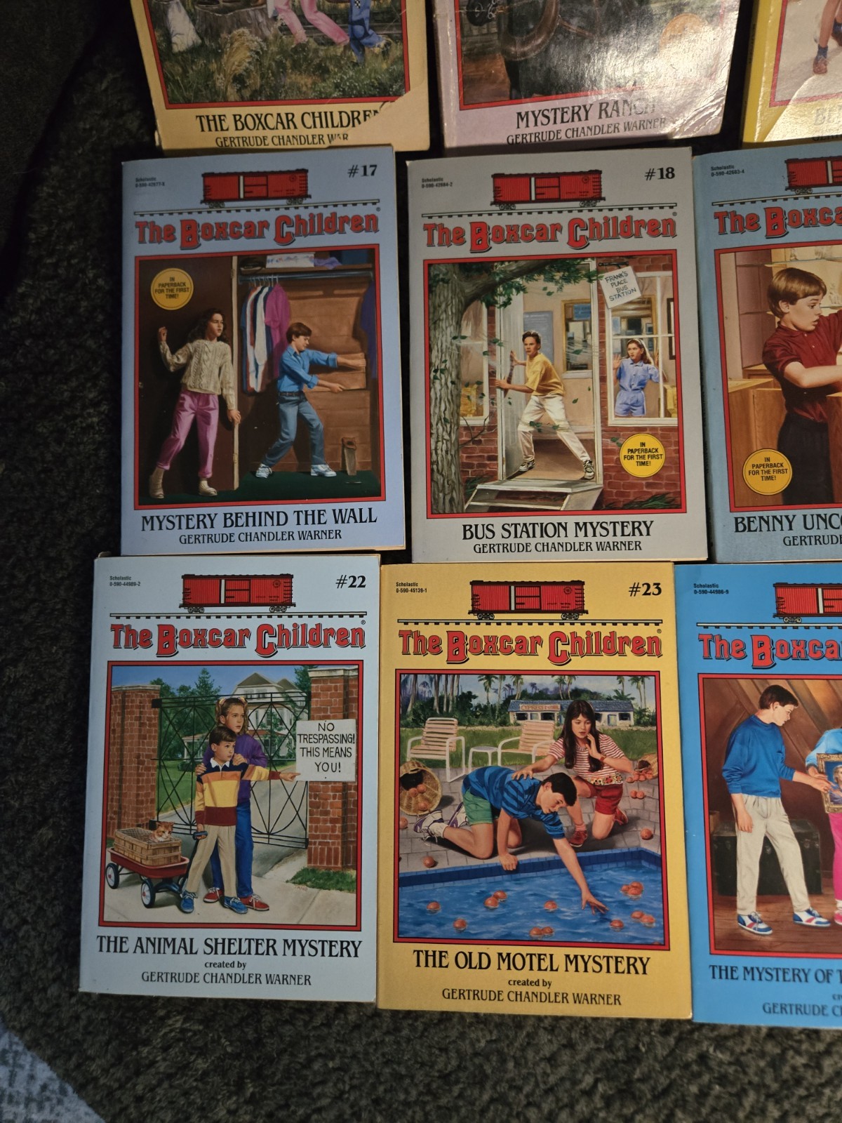 Vintage The Boxcar Children Book Lot of 14 Paperback Books by Gertrude Warner