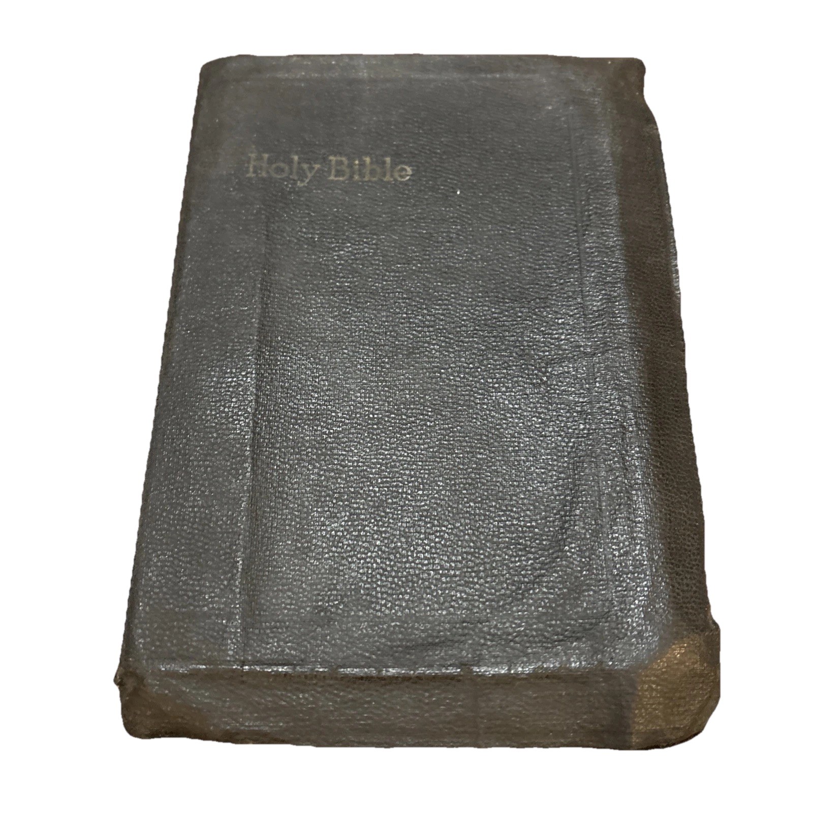 Holy Bible Pronouncing National Bible Press Undated Leather Antique