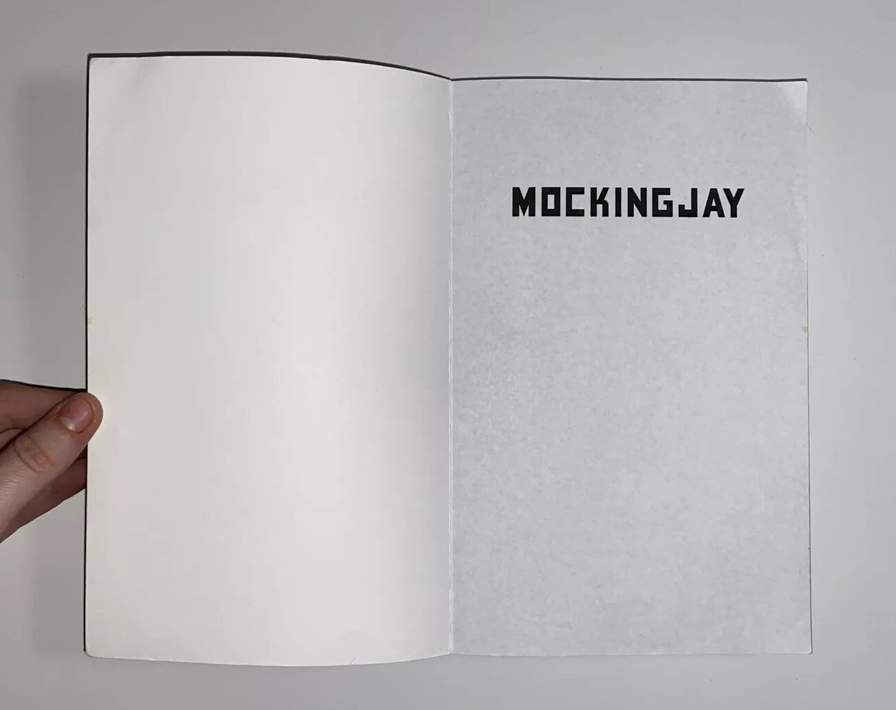 Mockingjay by Suzanne Collins Large Print Edition, Paperback