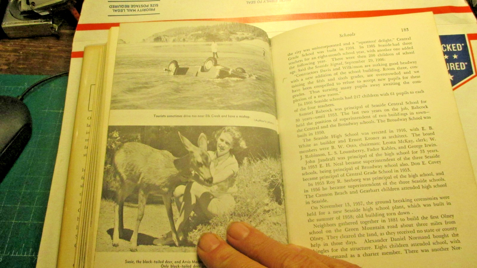 Clatsop County Oregon – A History – by Emma Gene Miller, hardcover 1958