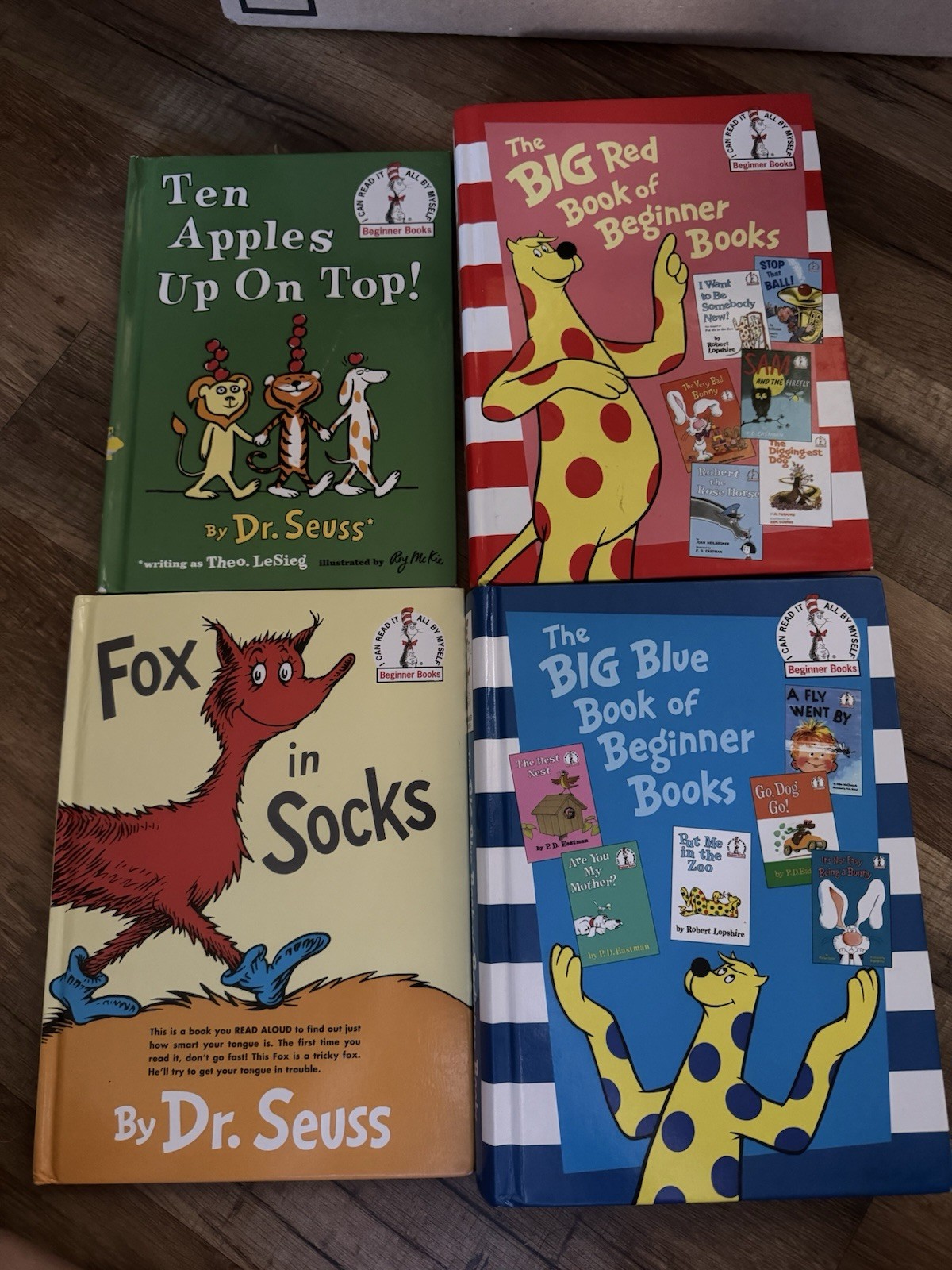Dr Suess Book Lot 4 Books Hardback