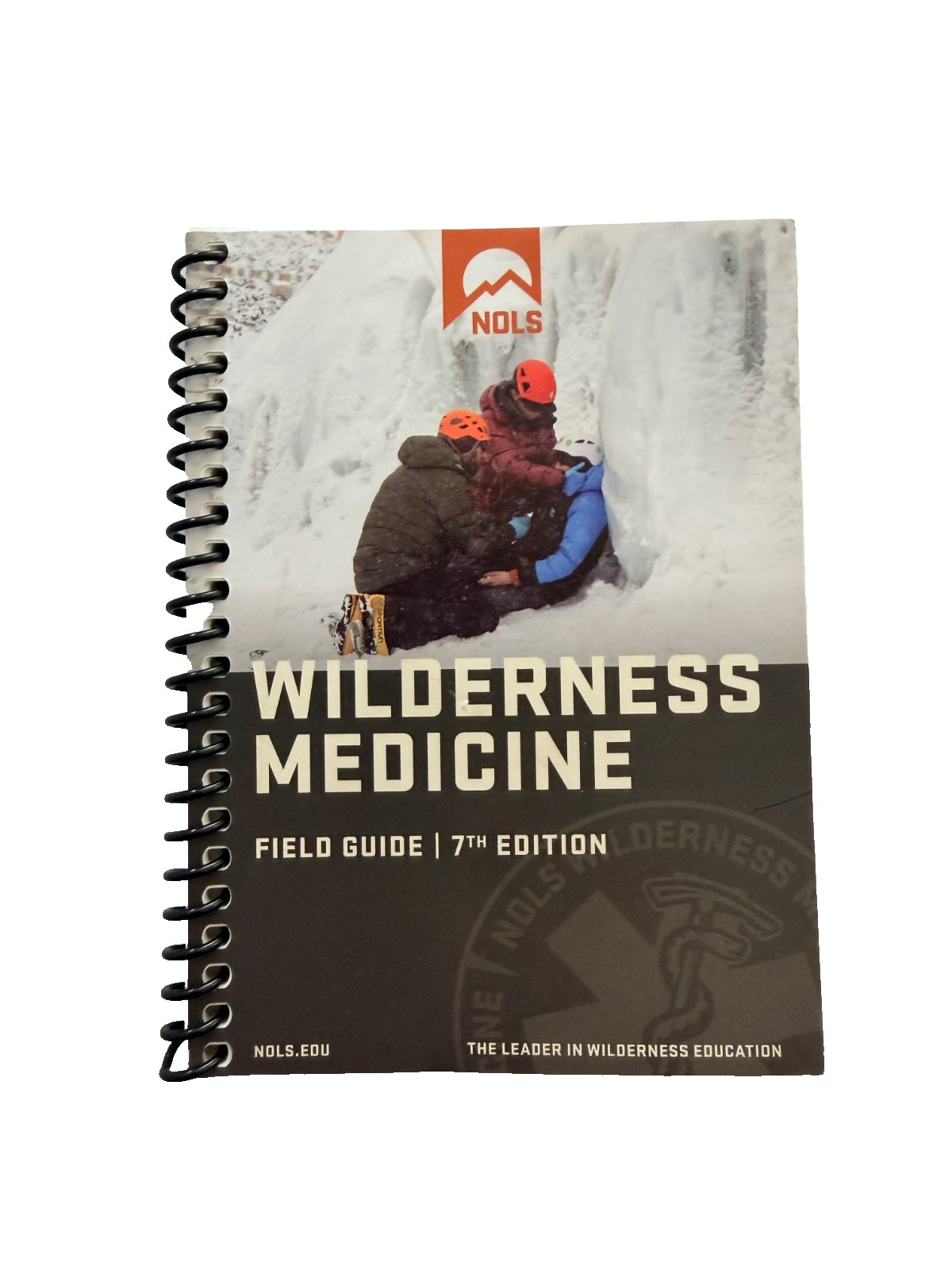 NOLS Wilderness Medicine 7-Pc Bundle 3 Books Nalgene Flag Bandana Patch WFA WFR