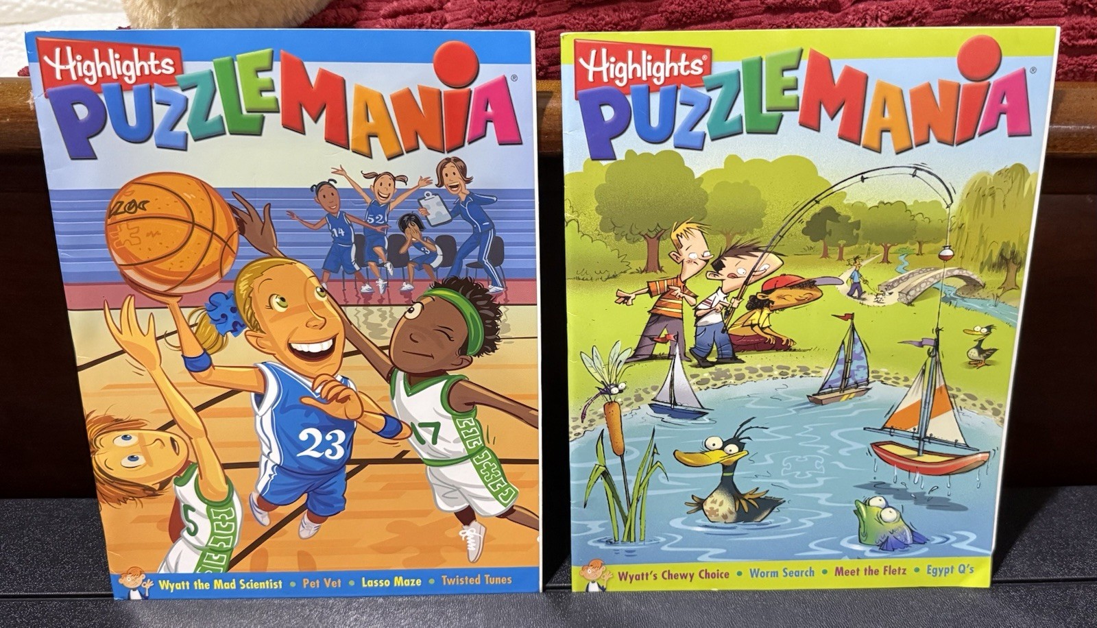 Highlights Puzzlemania Lot of 9 Books 2010 Books Magazines Educational Kids NEW