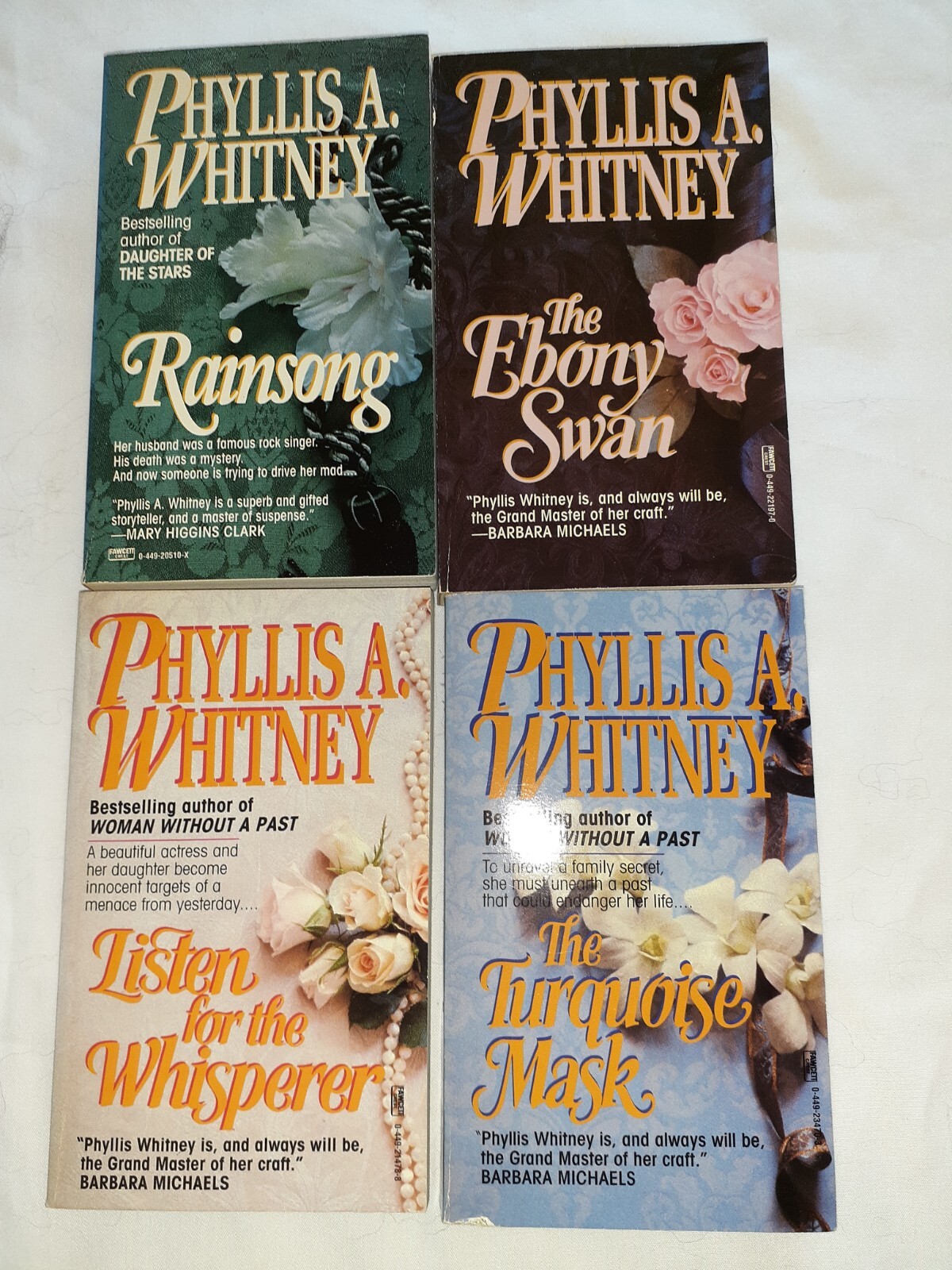 Phyllis A Whitney Boxed Set Of 4 MM Paperbacks Listen to the Whisperer