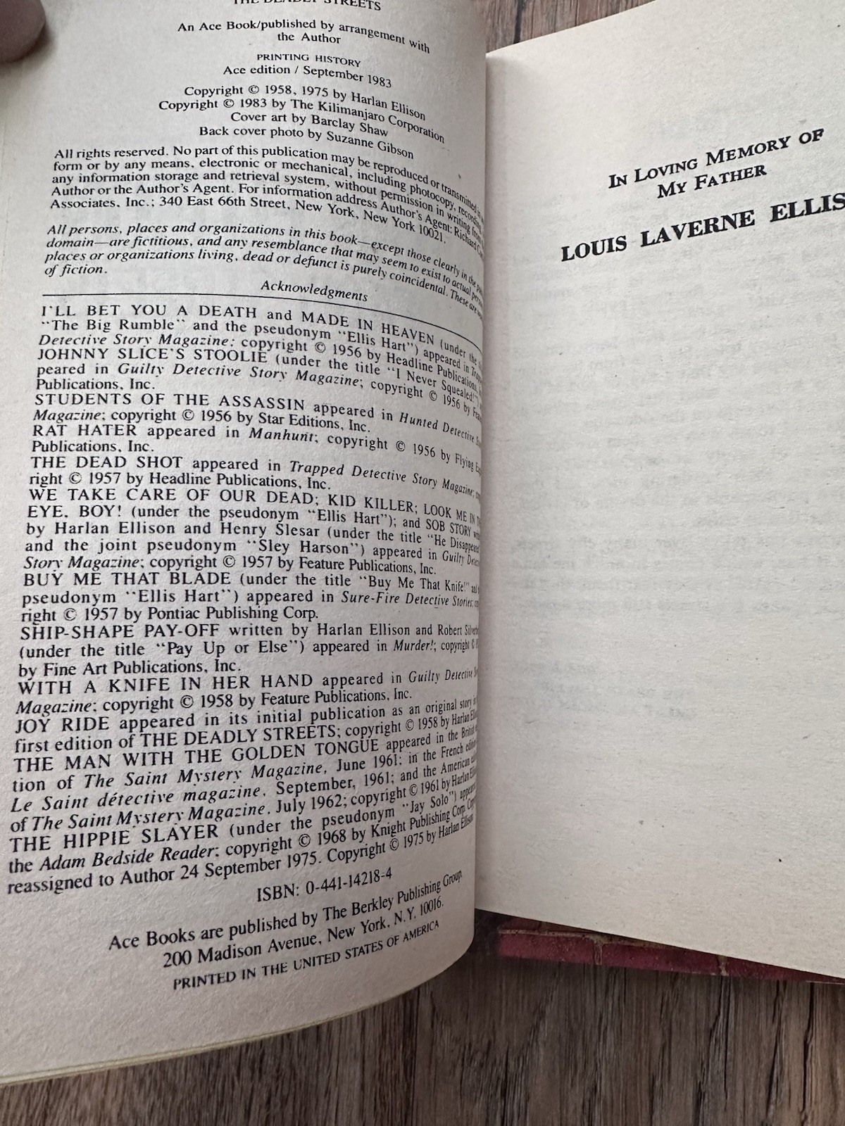 I Have No Mouth & I Must Scream 1st Ed (1967) 7 Harlan Ellison Book Lot