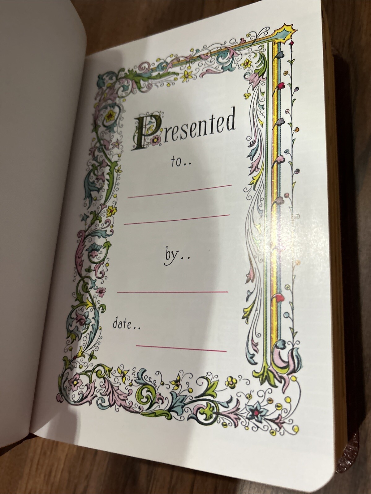 Brand NEW American Bible St. Joseph Ed. Illustrated Medium Leather Bound (1992)