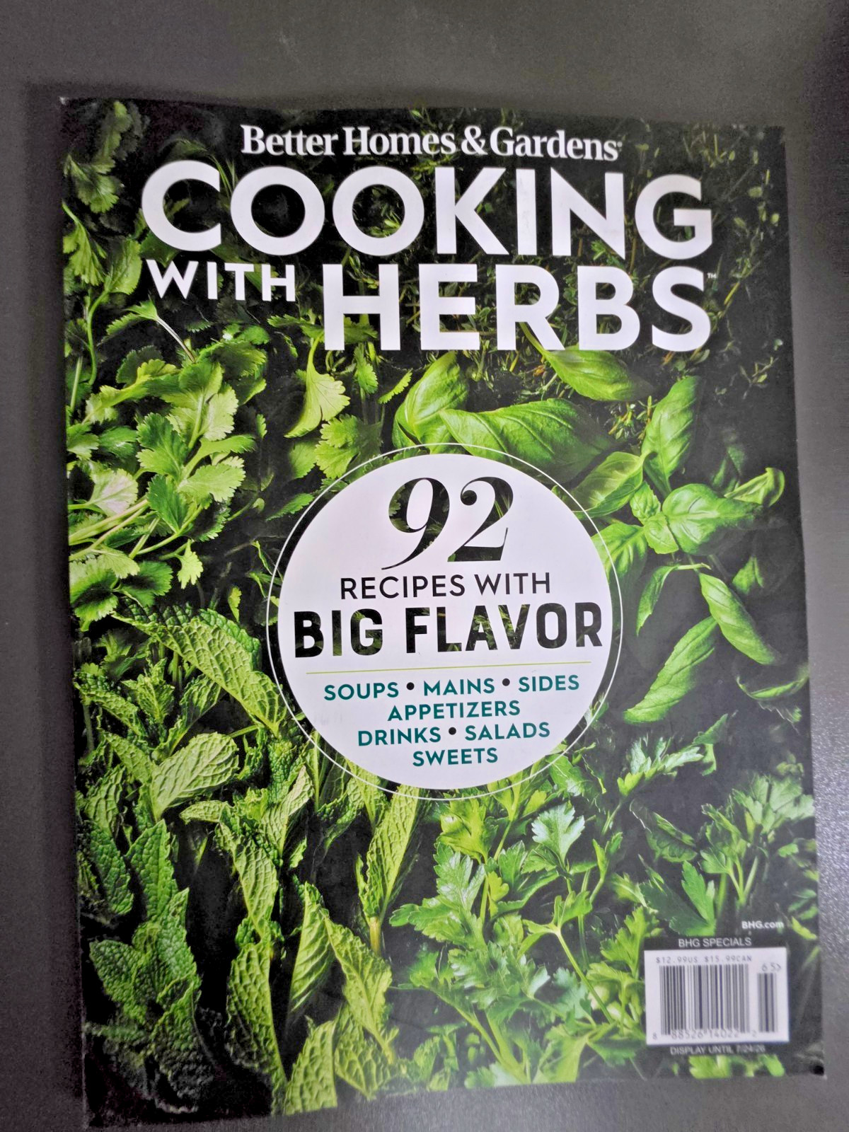 Cooking With Herbs Magazine by BH&G – Spring 2026 Issue – 92 Big-Flavor Recipes