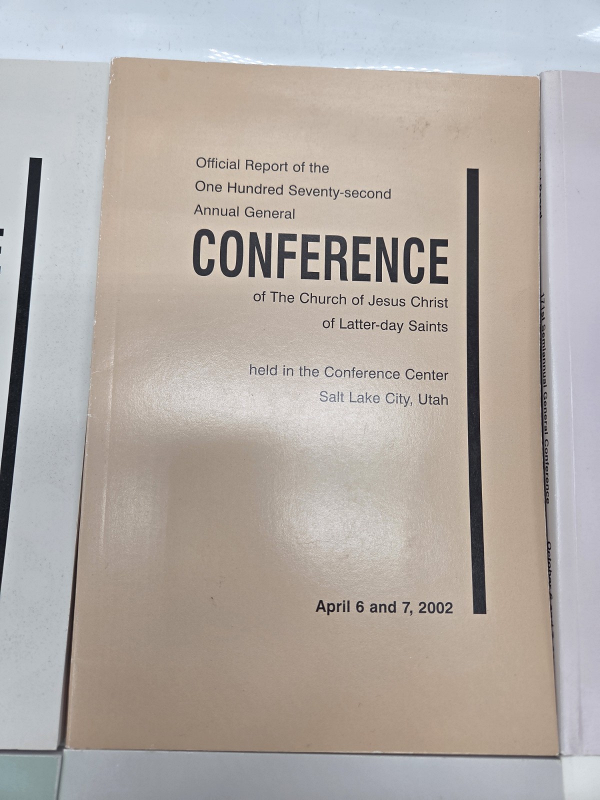 LDS Lot 6 Mormon Semi Annual General Conference Reports 1990’s 2000’s