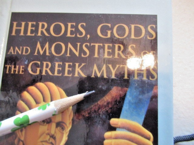 30 Book Class Set Heroes Gods Monsters Greek Myths Bernard Evslin Hardcover VG
