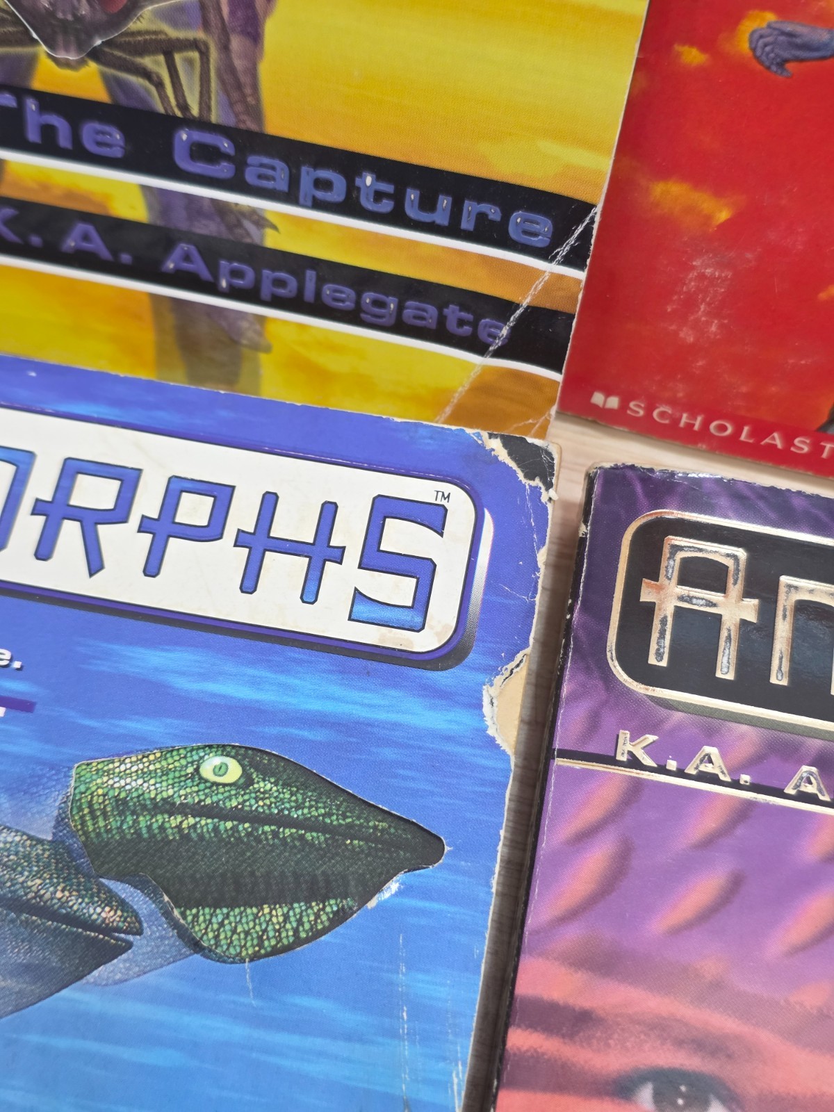 Animorphs Book K.A. Applegate Original 1990s Vintage Paperback Lot Of 16 Mixed