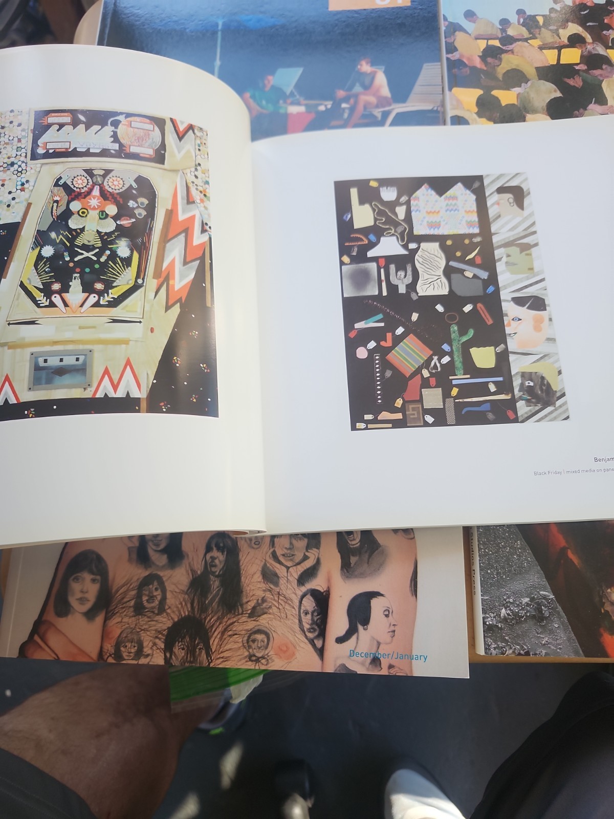 High Quality “New American Paintings Juried Exibitions In Print” In Lots Of 3
