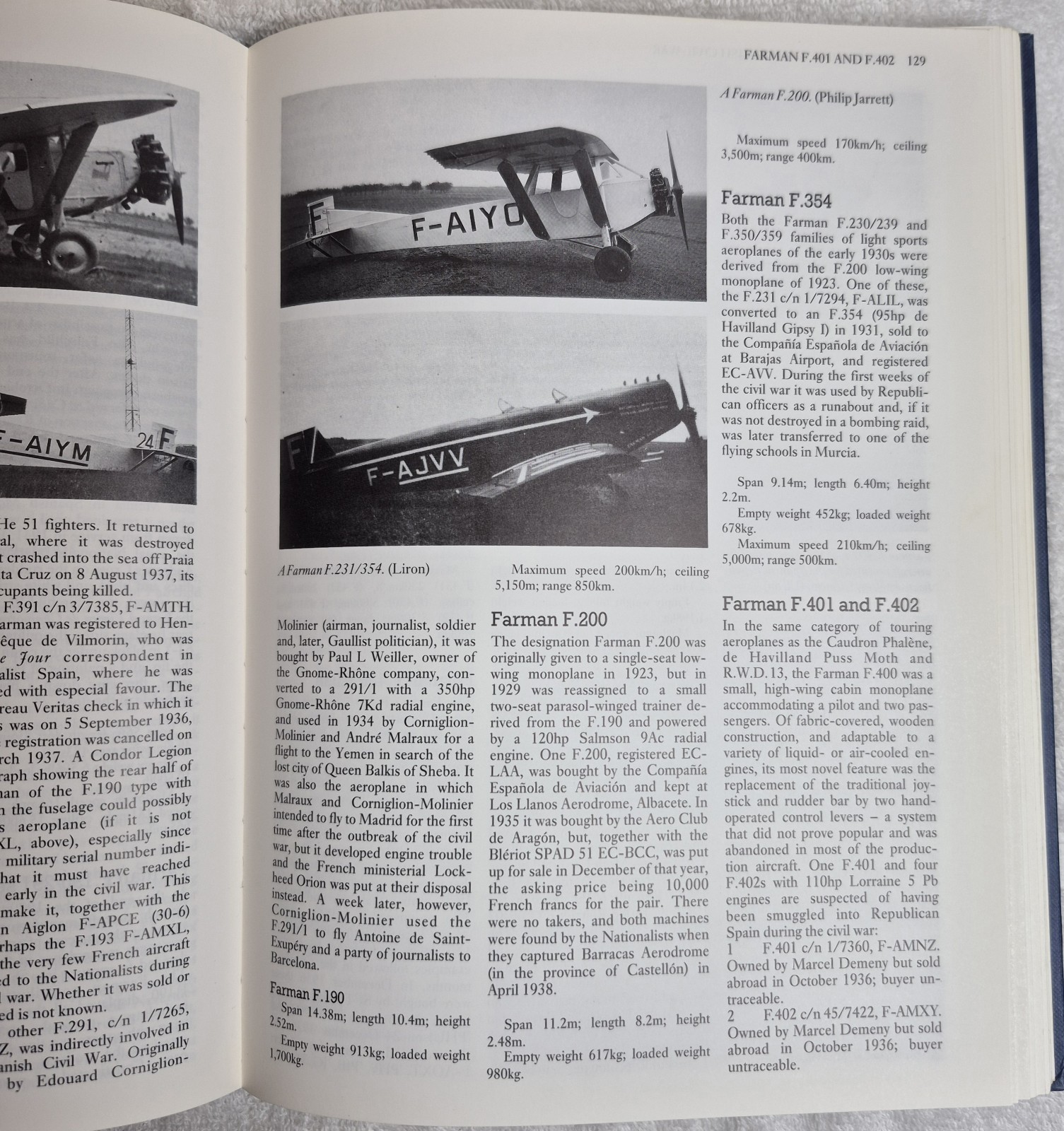 Aircraft of the Spanish Civil War, 1936-1939 (Gerald Howson • 1990)