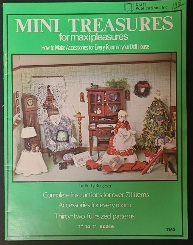 Mini Treasures for Maxi Pleasures Instructions for 1/12 Scale Accessories