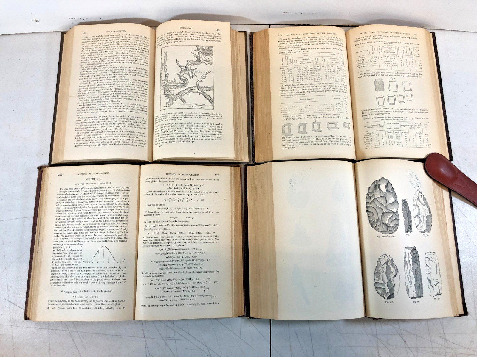 Annual Report Of The Smithsonian Institution, 13 v., Ex-library,1868-1899,ESet-6