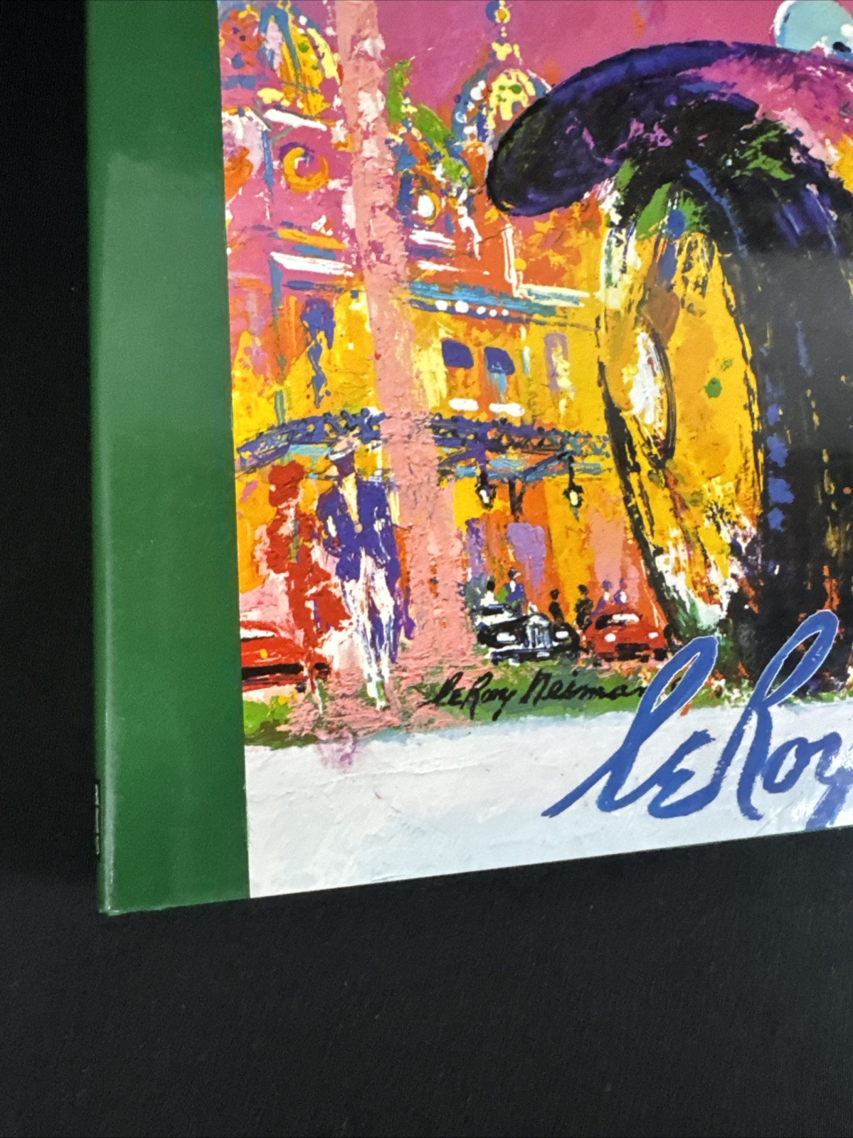 Monty Carlo Chase – LeRoy Neiman Hardcover With Slipcase – Racing Art