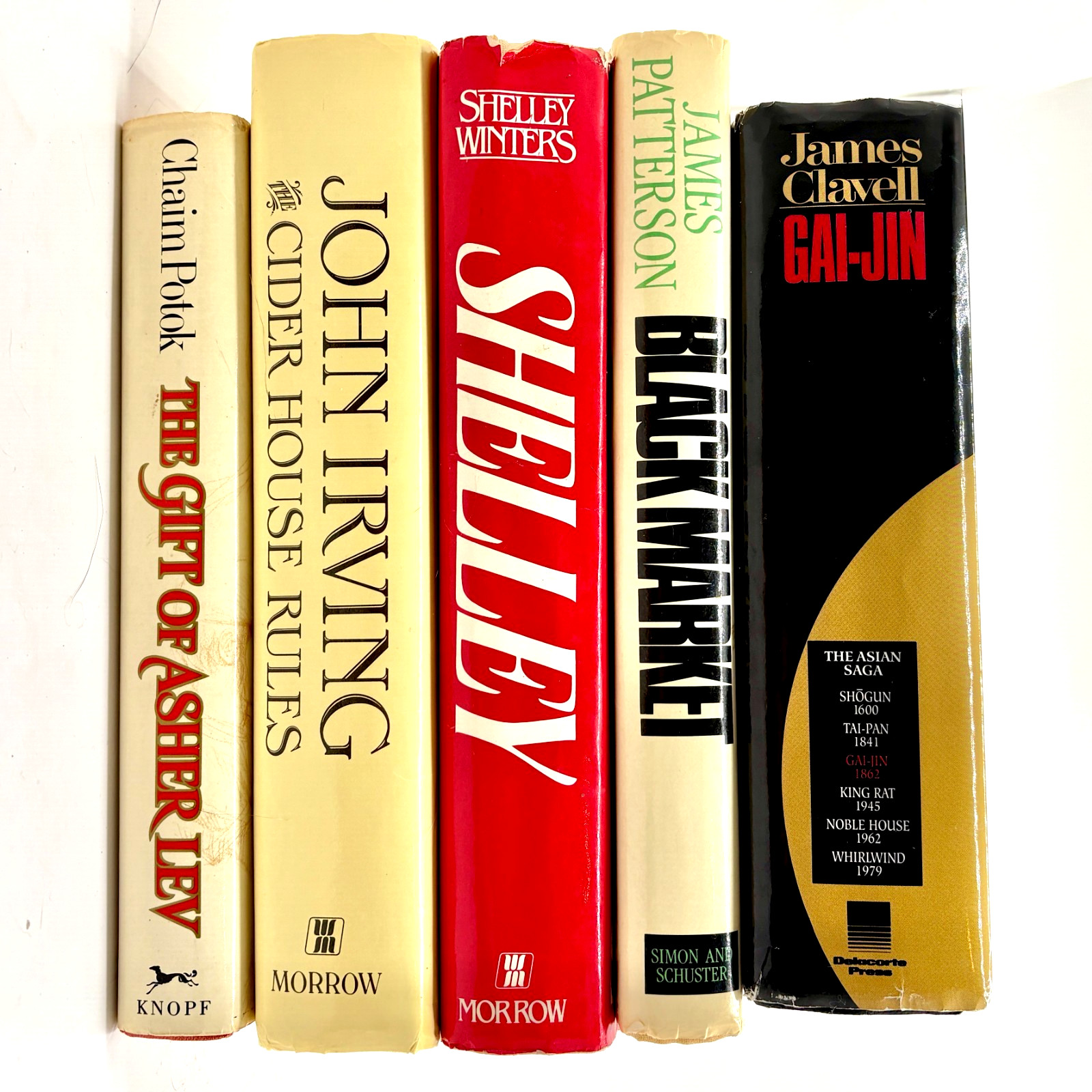 1980s First Edition Books, Lot of Six Modern Classics