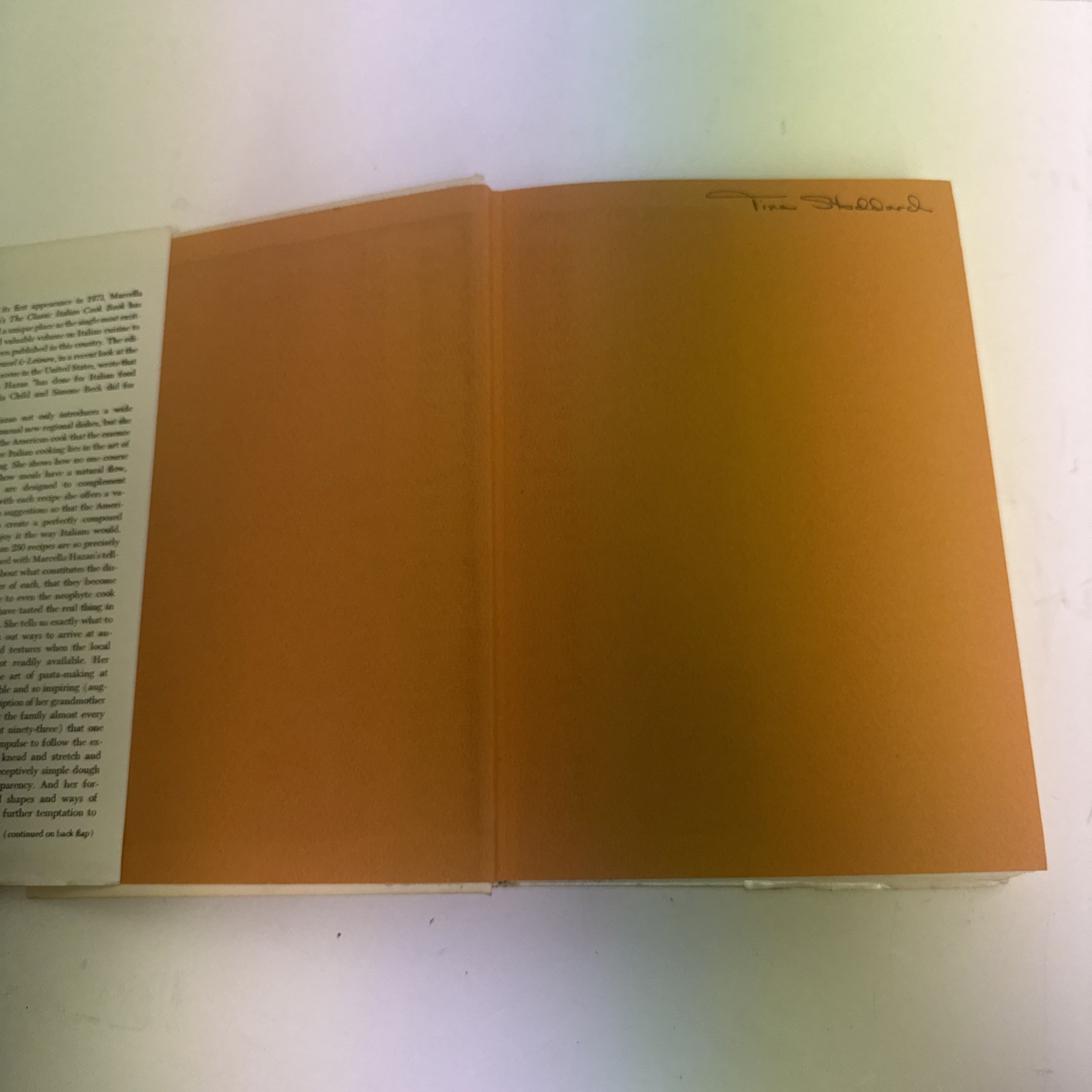 The Classic Italian Cookbook By Marcella Hazan, Vintage 1977 Hardcover With DJ