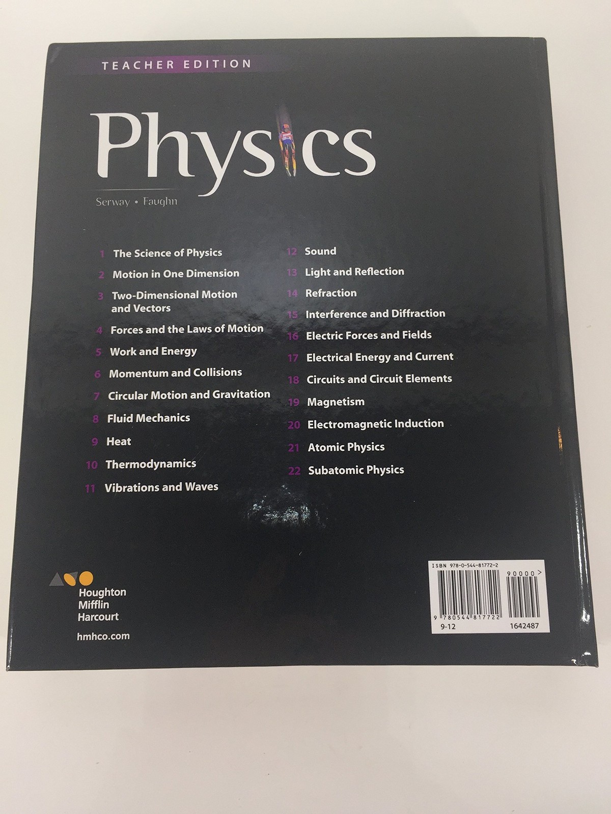Teacher Edition 2017 (HMH Physics)