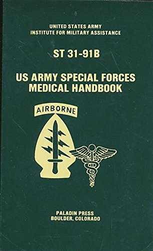 US Army Special Forces Medical Handbook – Paperback, by NOT STATED – Very Good