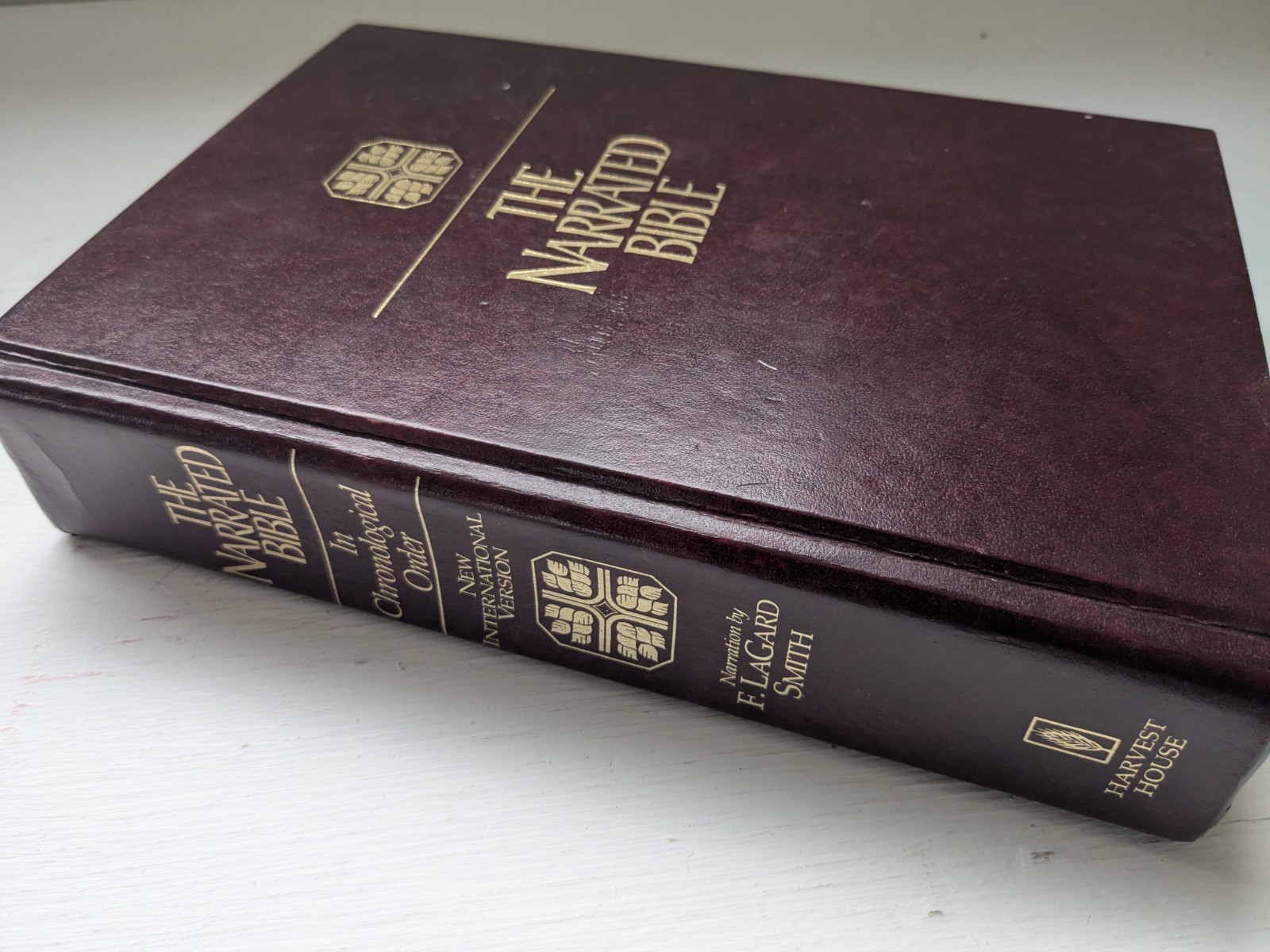 The Narrated Bible In Chronological Order NIV Narration by F. LaGard Smith 1984