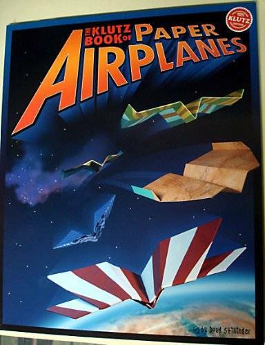 The Klutz Book of Paper Airplanes – Paperback By Doug Stillinger – GOOD