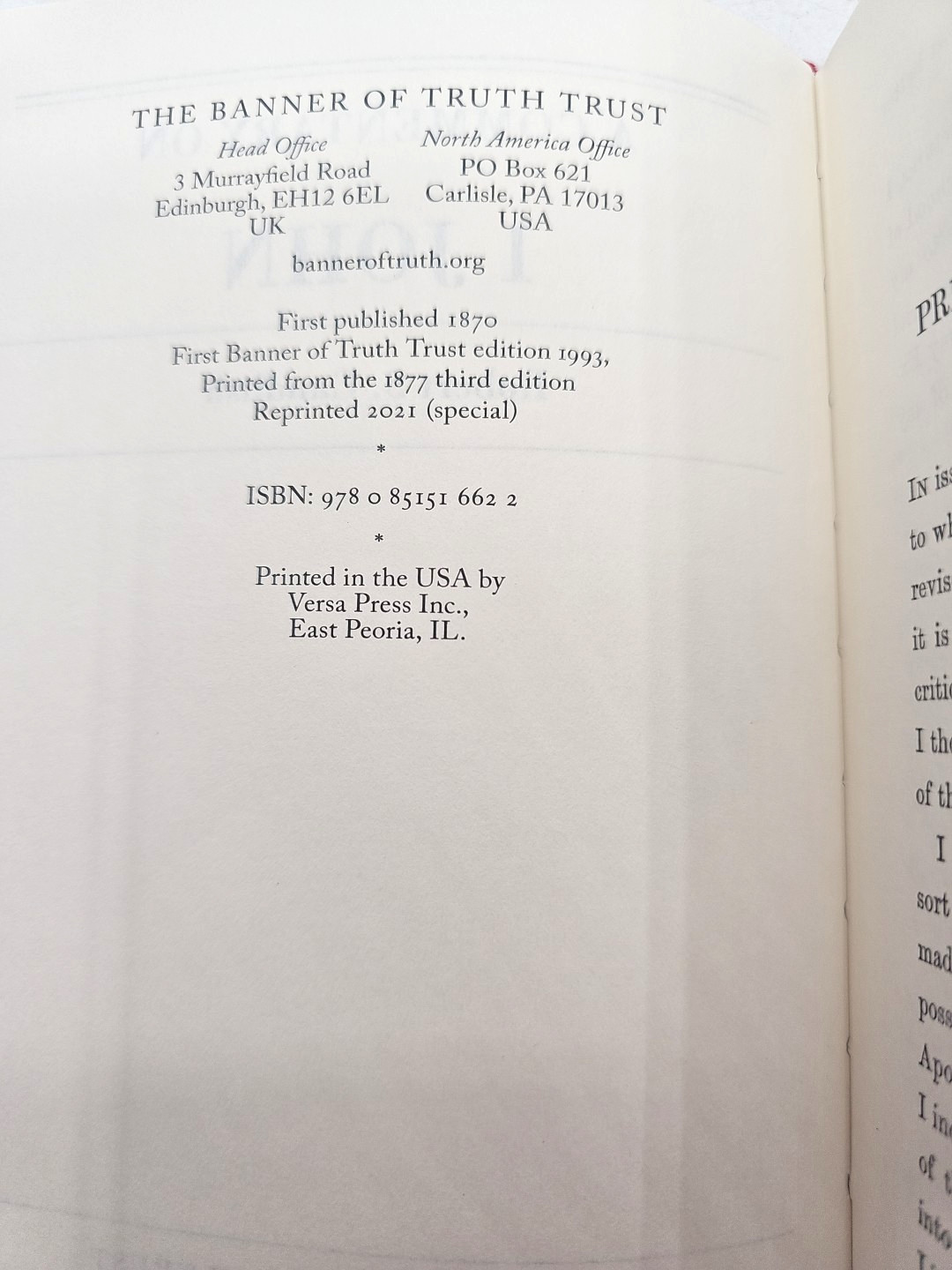 A Commentary On 1 John Robert Candlish Banner Of Truth Geneva Series 2021 HC