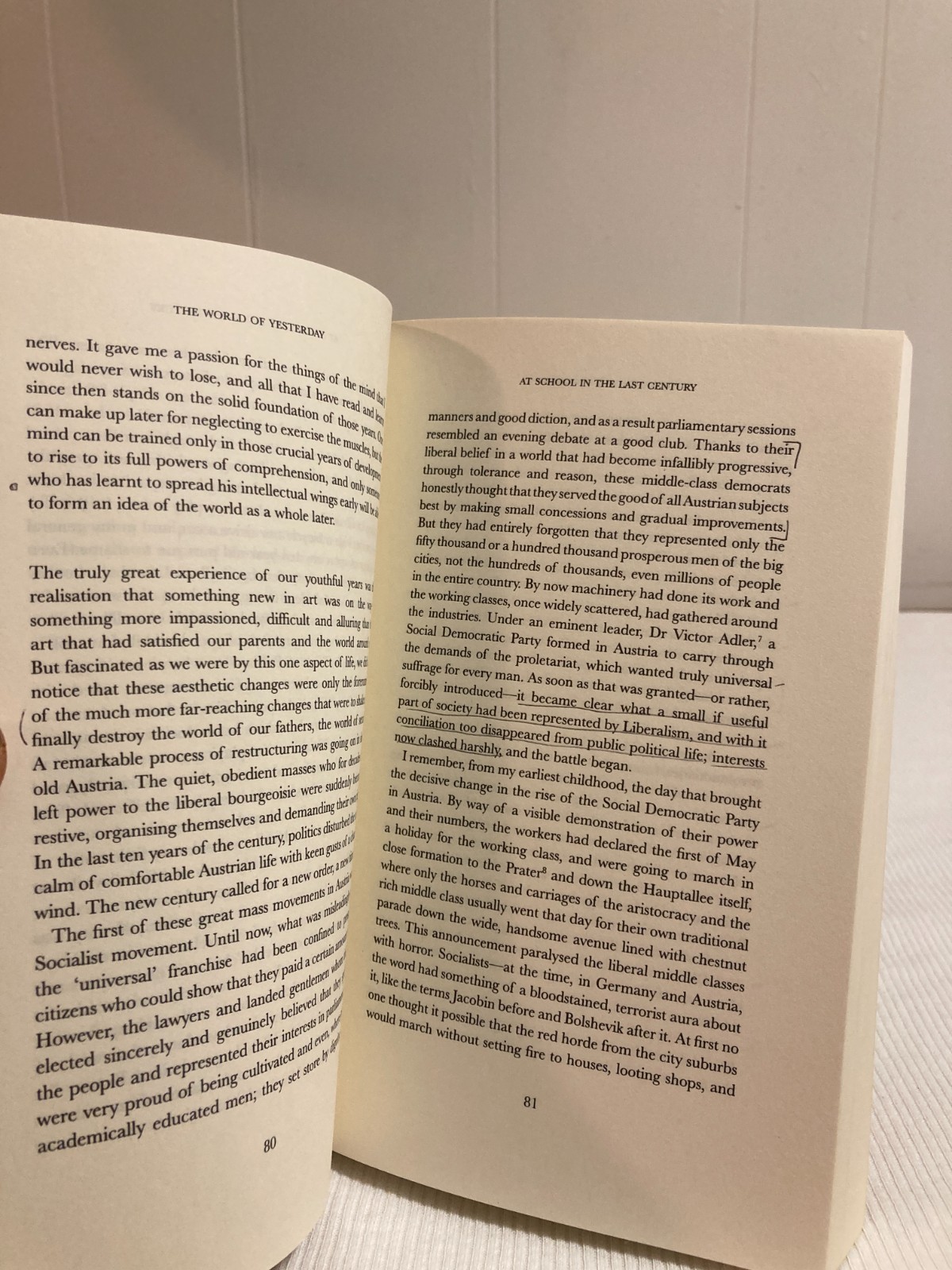 The World of Yesterday by Zweig Stefan (PB, 2013, G)