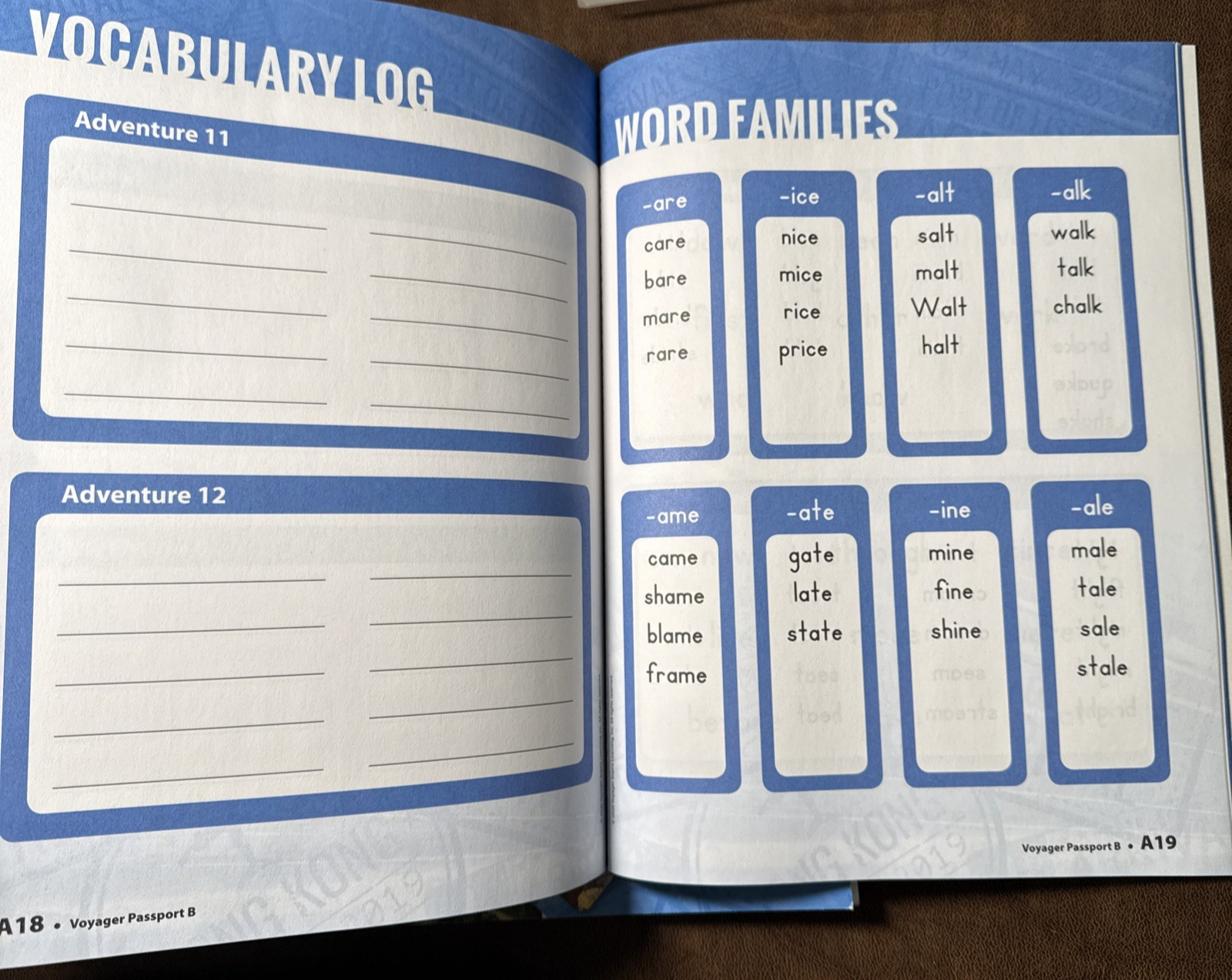 2020 Voyager Passport B Part A & B Student Book Home School Early Education NEW