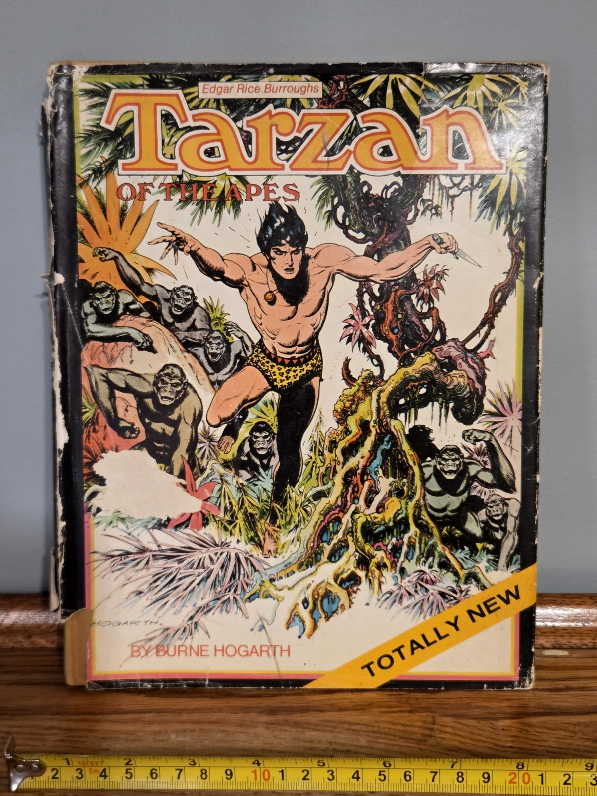 Tarzan of the Apes – Burne Hogarth – Hardcover – 1st Print 1972 Free shipping!