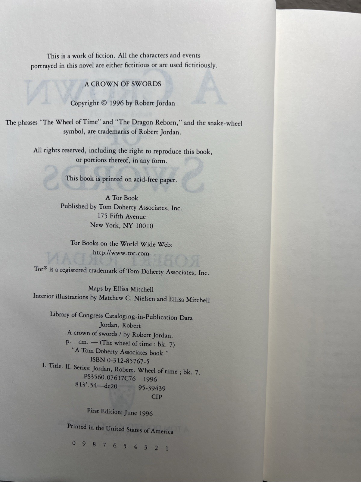 Wheel Of Time Robert Jordan Complete Set Of 15 – All But 1 First Edition