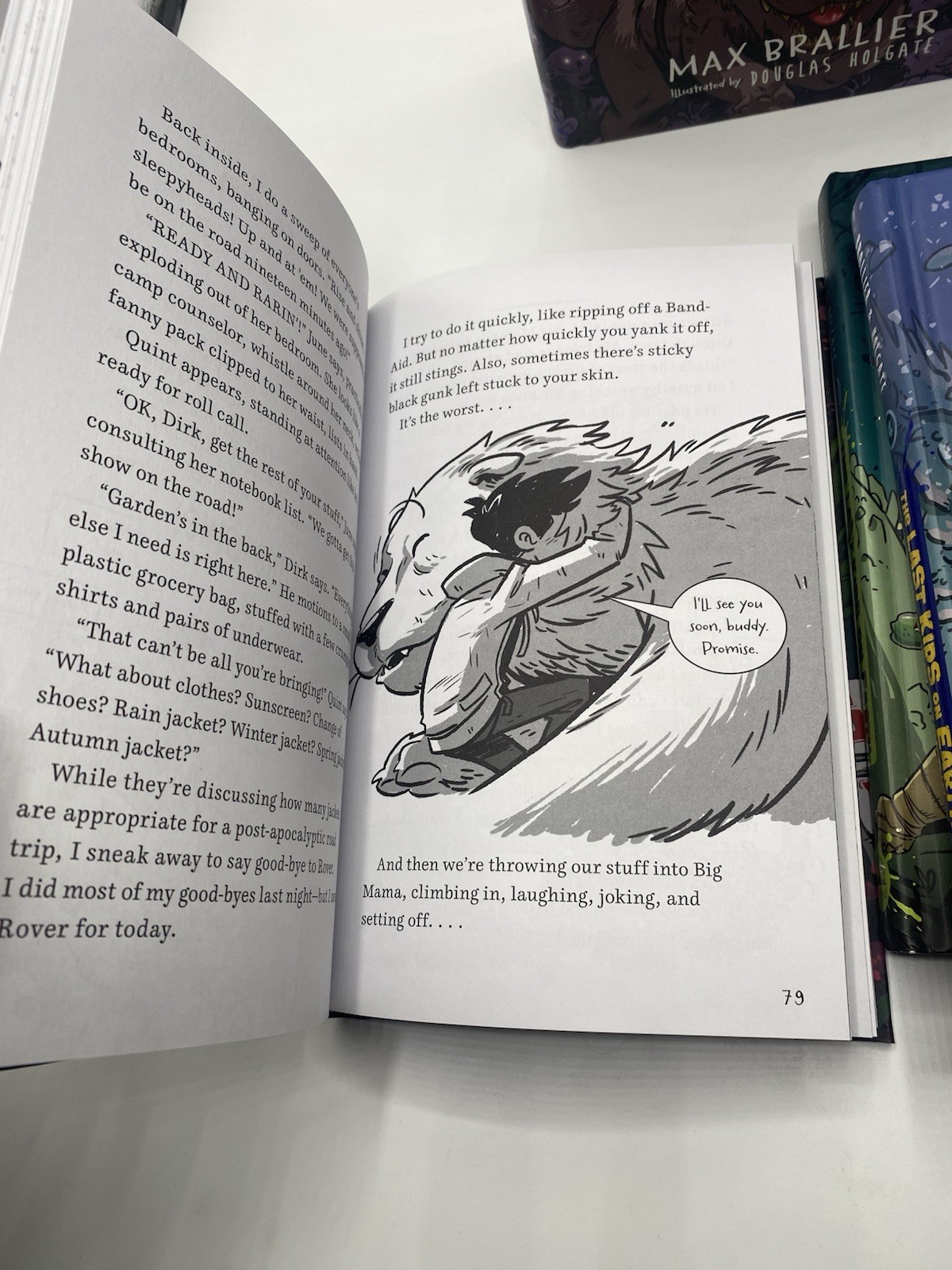 The Last Kids on Earth,6-Books by Max Brallier, illustrated by Douglas Holgate